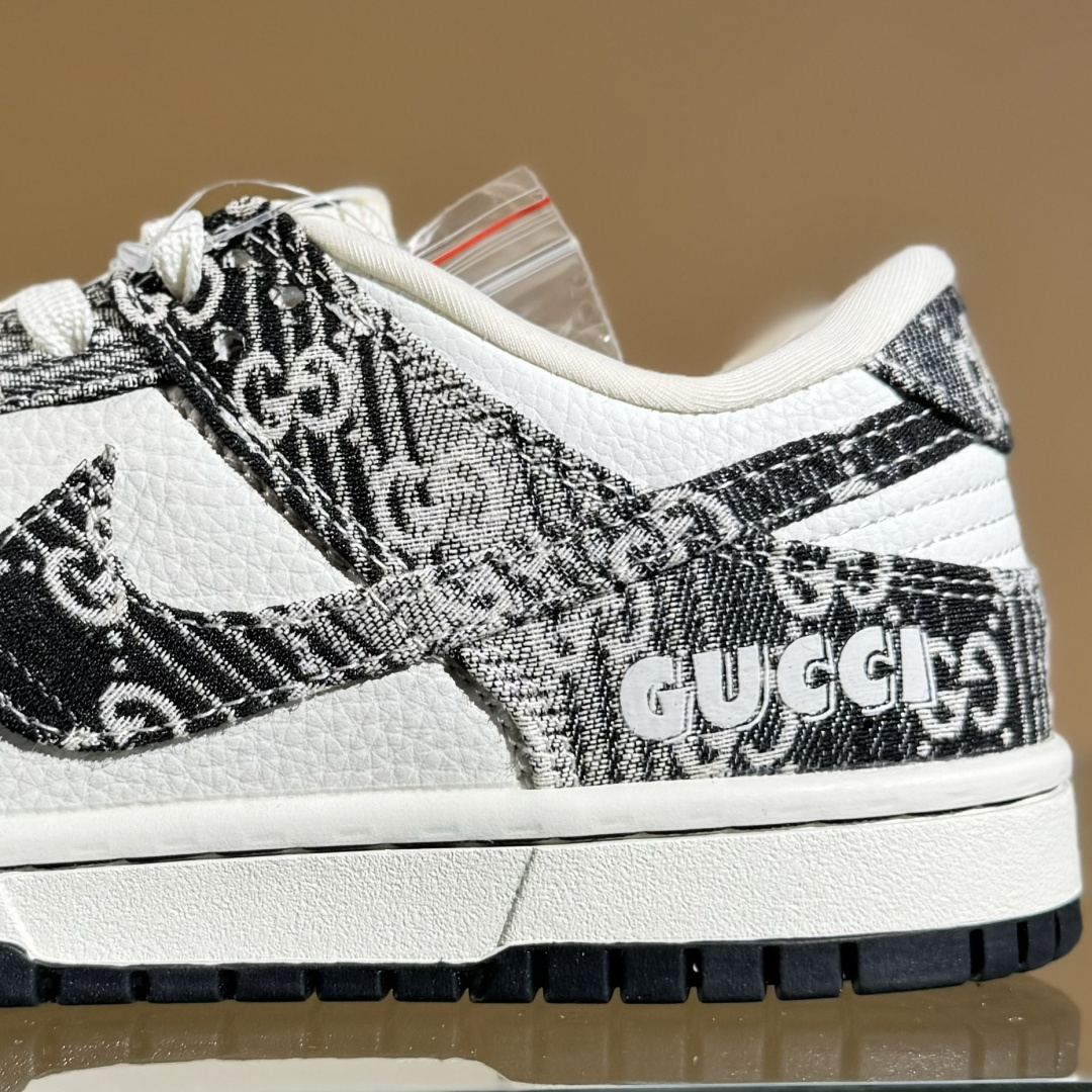 Nike SB Dunk Low 古驰联名 黑灰牛仔 低帮休闲板鞋 SC9207-418