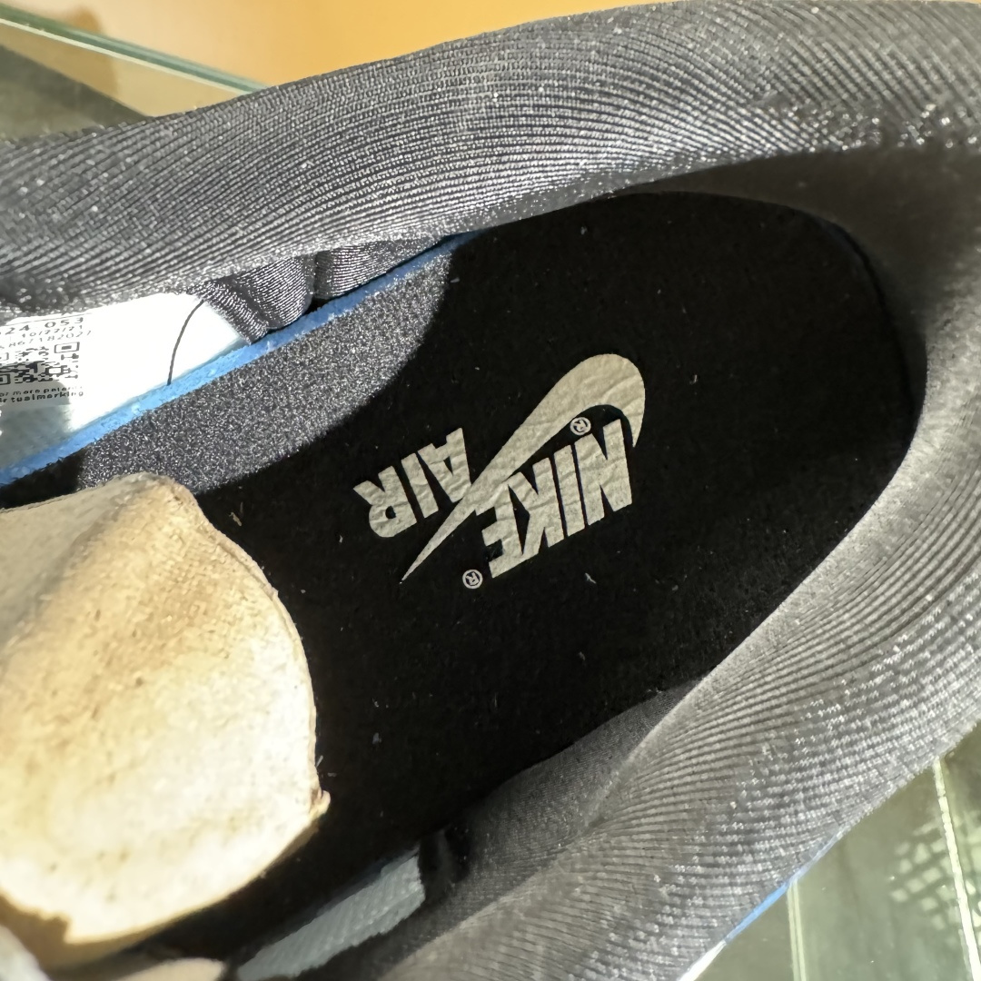 Travis Scott x Fragment Design x Air Jordan 1 Low SP AJ1 乔1 暴力熊联名 灰蓝卡通 低帮文化休闲板鞋 XS2024-053