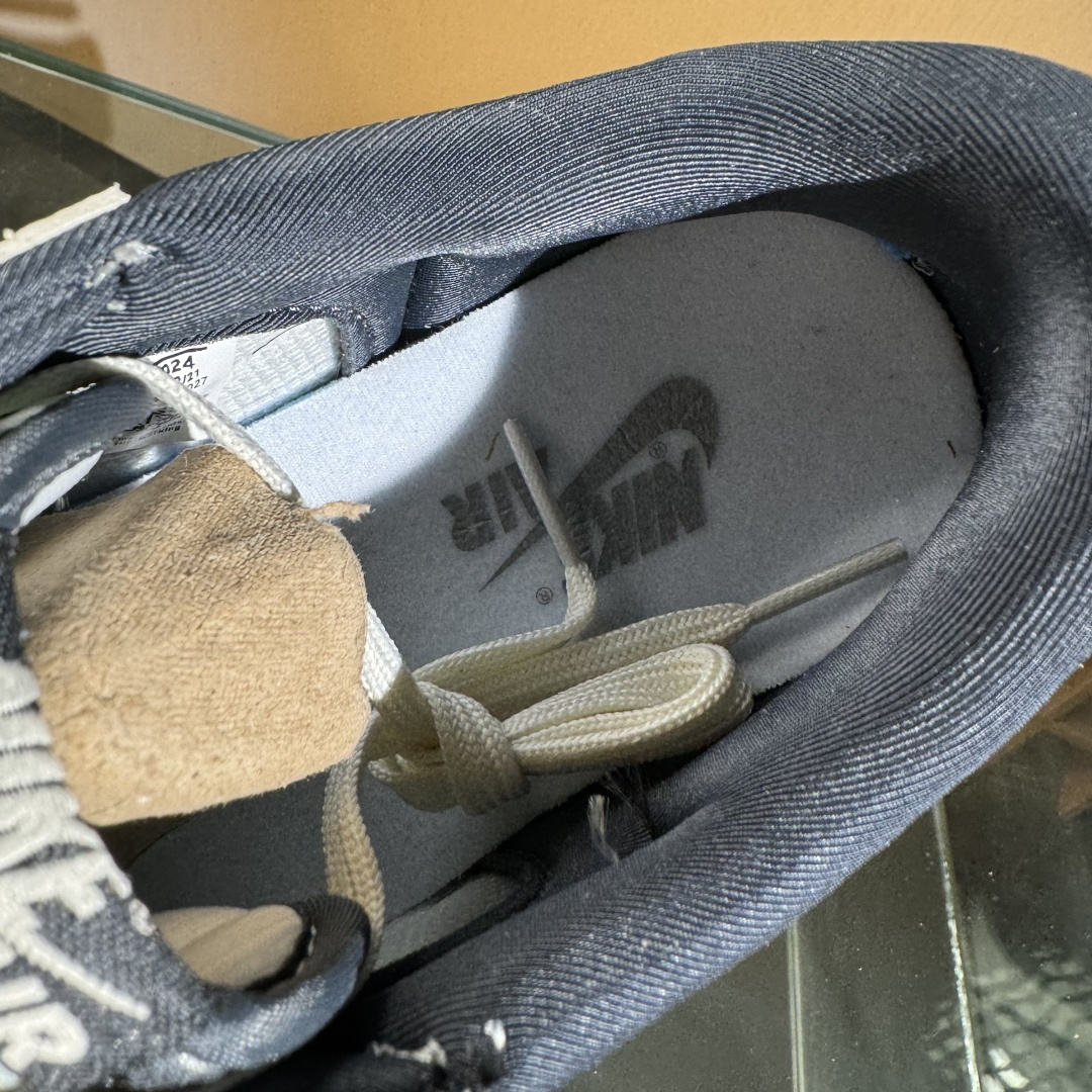 Travis Scott x Fragment Design x Air Jordan 1 Low SP AJ1 乔1 迪奥联名 网布花纹勾 低帮文化休闲板鞋 LD2025-024