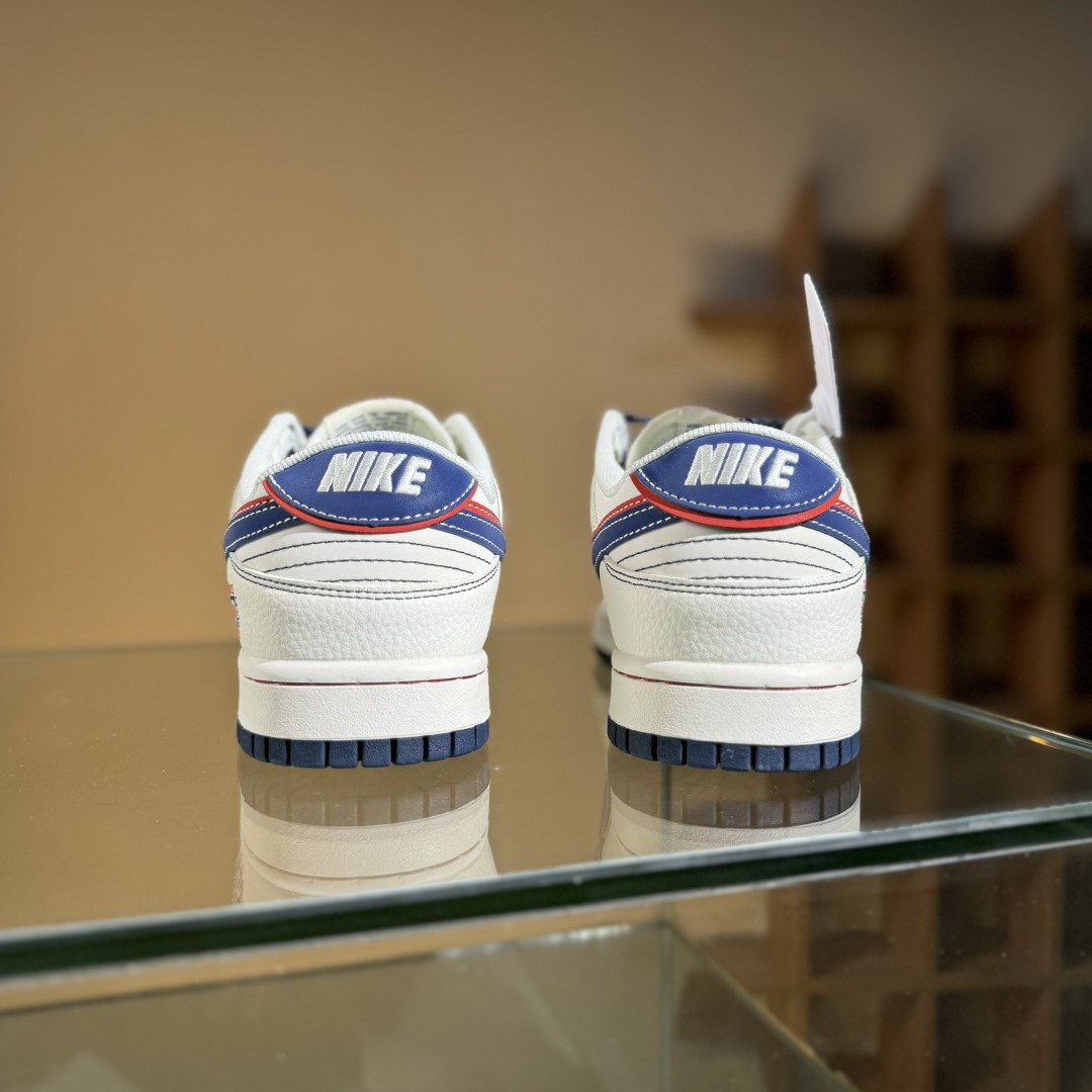 Nike SB Dunk Low 古驰联名 红蓝双勾 周年高端定制 低帮休闲板鞋 XS6089-607