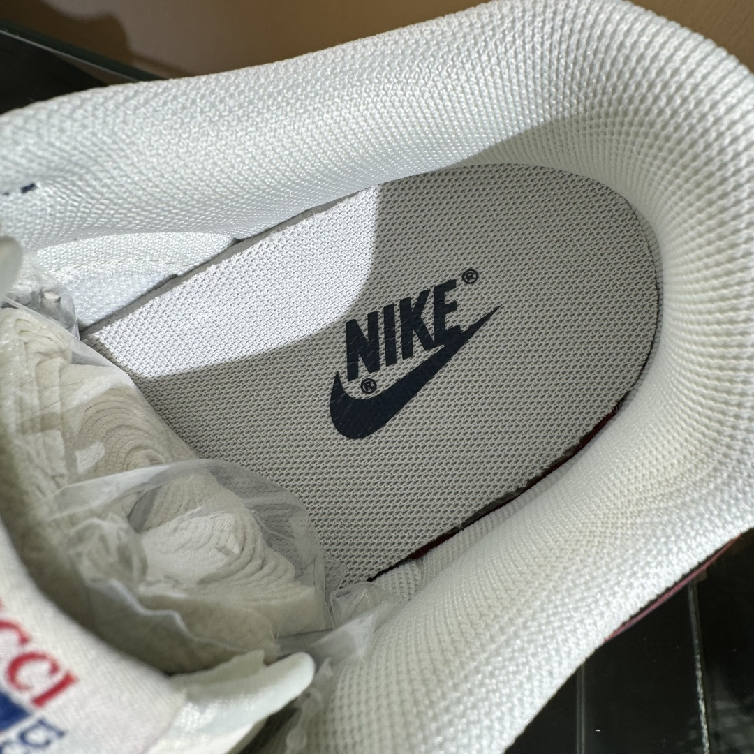 Nike SB Dunk Low 古驰联名 红蓝双勾 周年高端定制 低帮休闲板鞋 XS6089-607