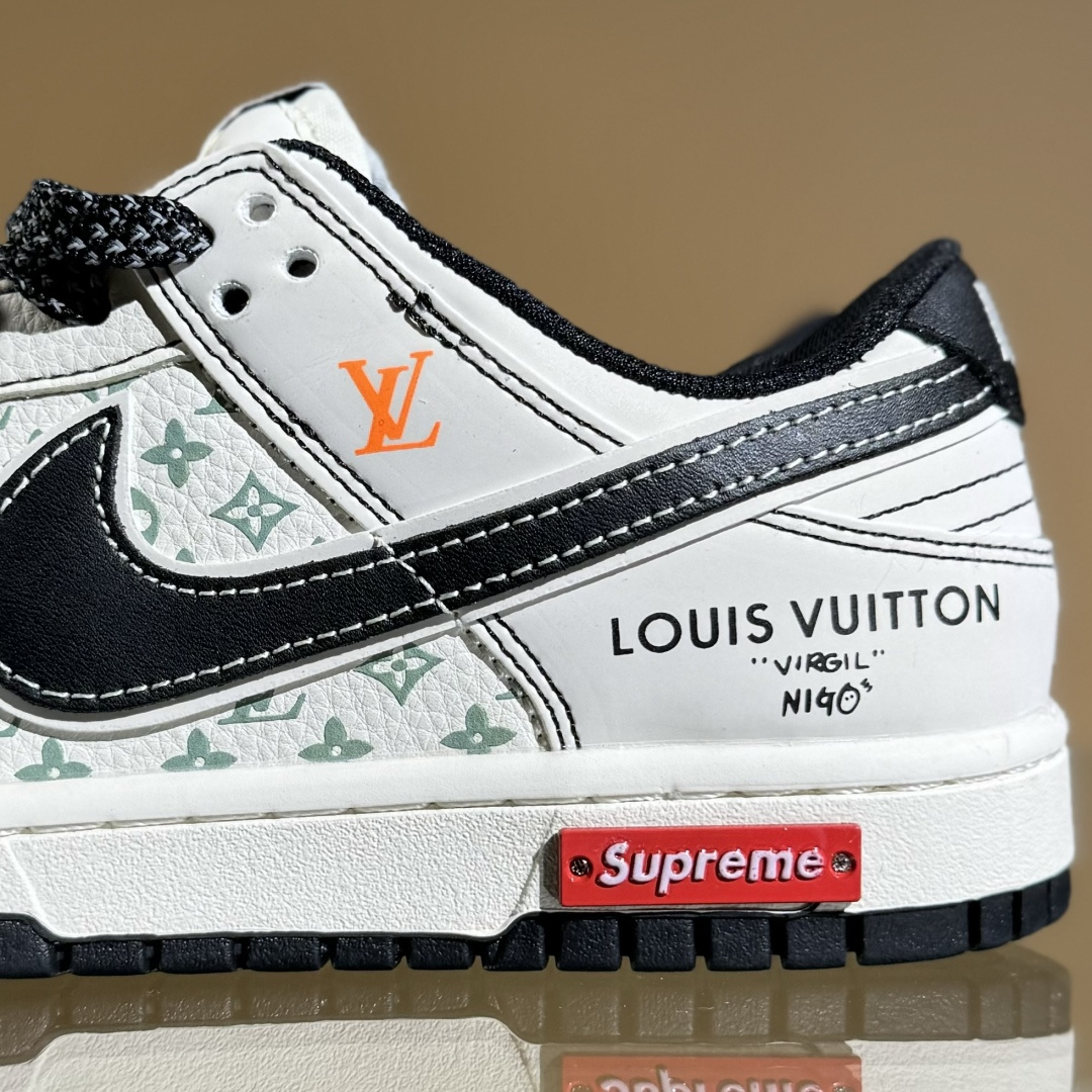 Nike SB Dunk Low 联名 黑勾 周年高端定制 低帮休闲板鞋 YX5066-359