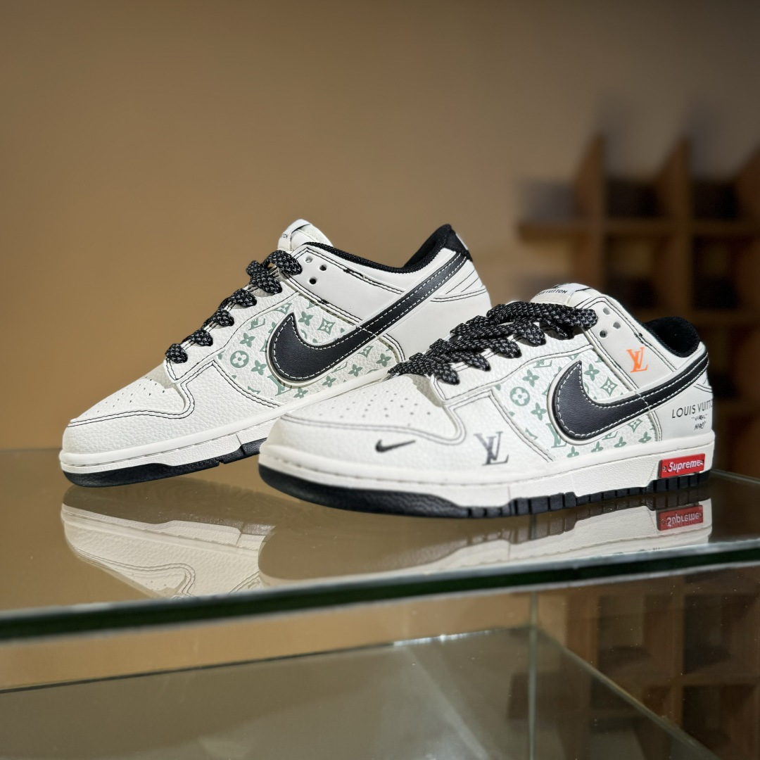 Nike SB Dunk Low 联名 黑勾 周年高端定制 低帮休闲板鞋 YX5066-359