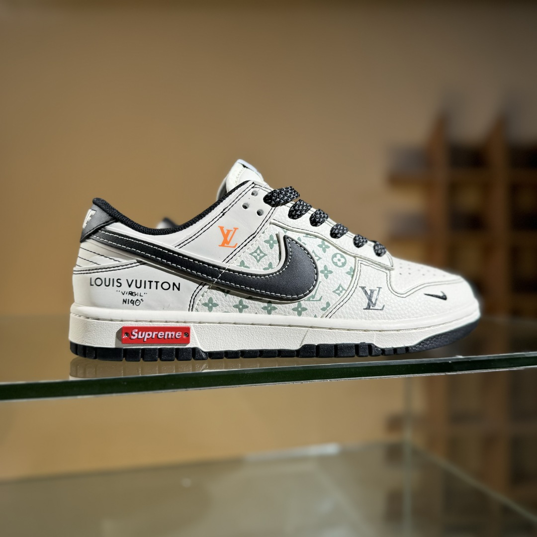 Nike SB Dunk Low 联名 黑勾 周年高端定制 低帮休闲板鞋 YX5066-359