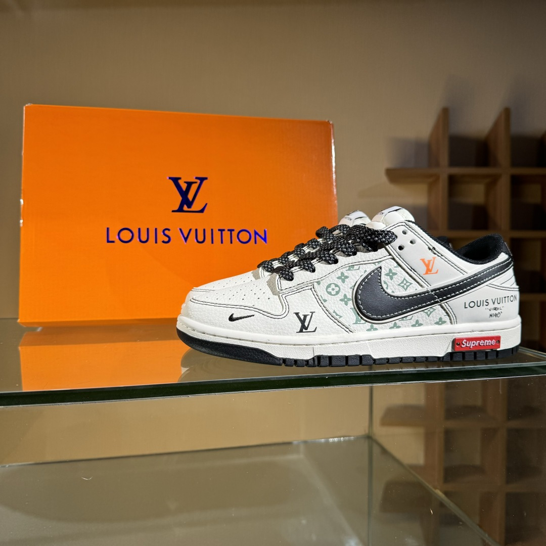 Nike SB Dunk Low 联名 黑勾 周年高端定制 低帮休闲板鞋 YX5066-359