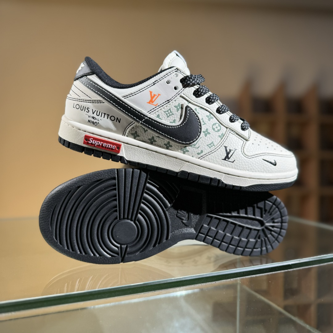 Nike SB Dunk Low 联名 黑勾 周年高端定制 低帮休闲板鞋 YX5066-359