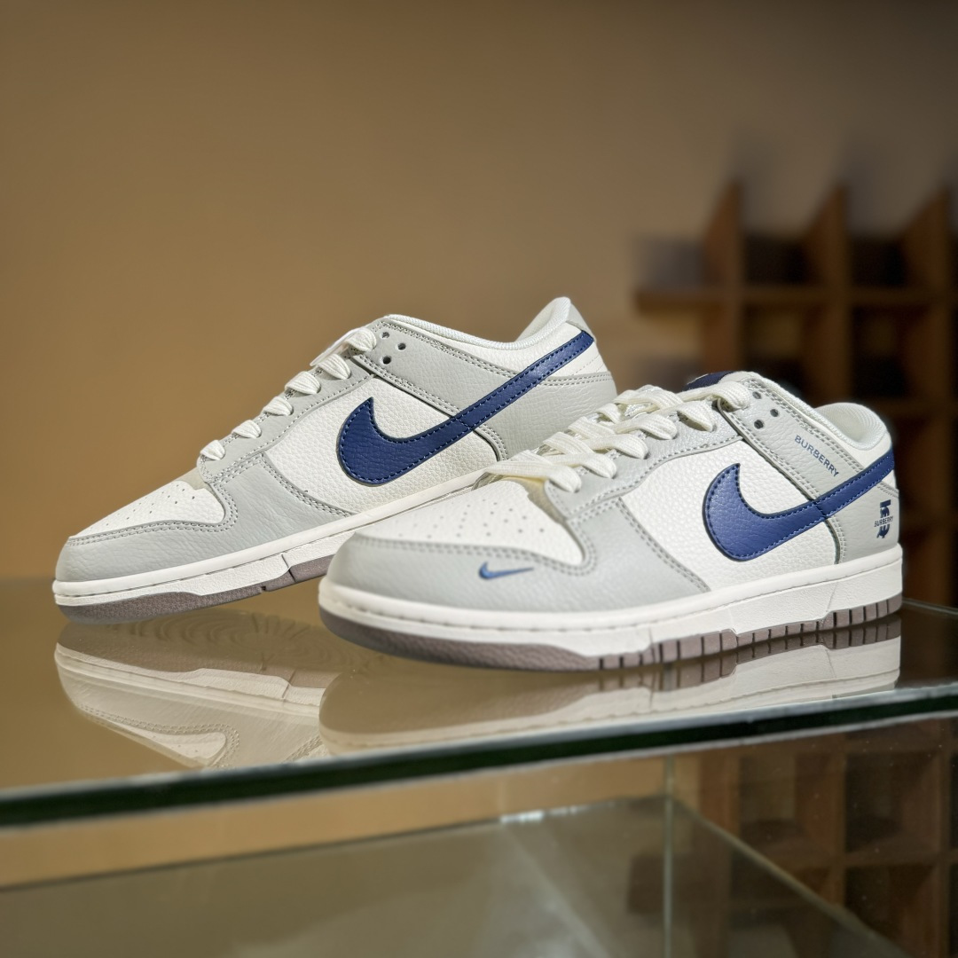 Nike SB Dunk Low x BURBERRY 灰白小勾 XD1588-219