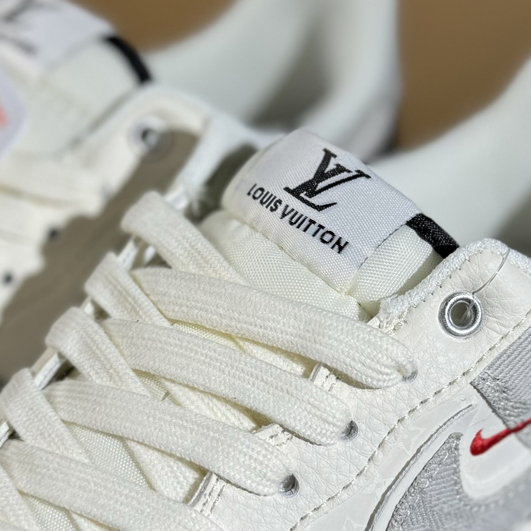 Nike Air Force 1'07 Low LV联名 灰牛仔双勾 空军一号低帮休闲板鞋 YX5066-343