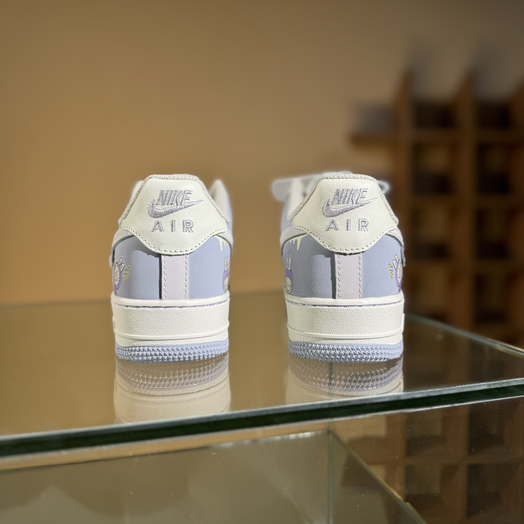 Nike Air Force 1 Low X Labubu “拉布布紫”空军一号低帮休闲运动板鞋 DB3301-221