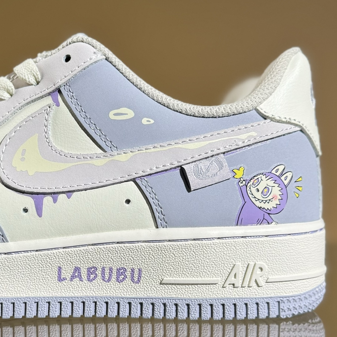 Nike Air Force 1 Low X Labubu “拉布布紫”空军一号低帮休闲运动板鞋 DB3301-221