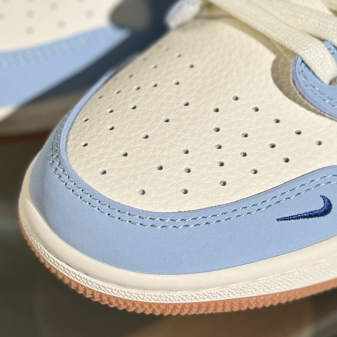 280 Travis Scott x Fragment Design x Air Jordan 1 Low OG SP AJ1 乔1 Kaws联名 双蓝生胶 低帮文化休闲板鞋 ZH2598-164