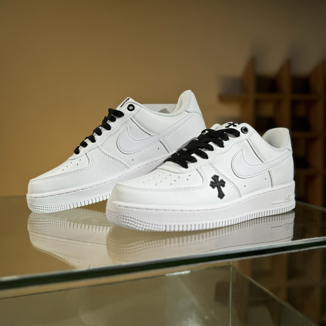 220 Nike Air Force 1 Low 07 白黑十字架