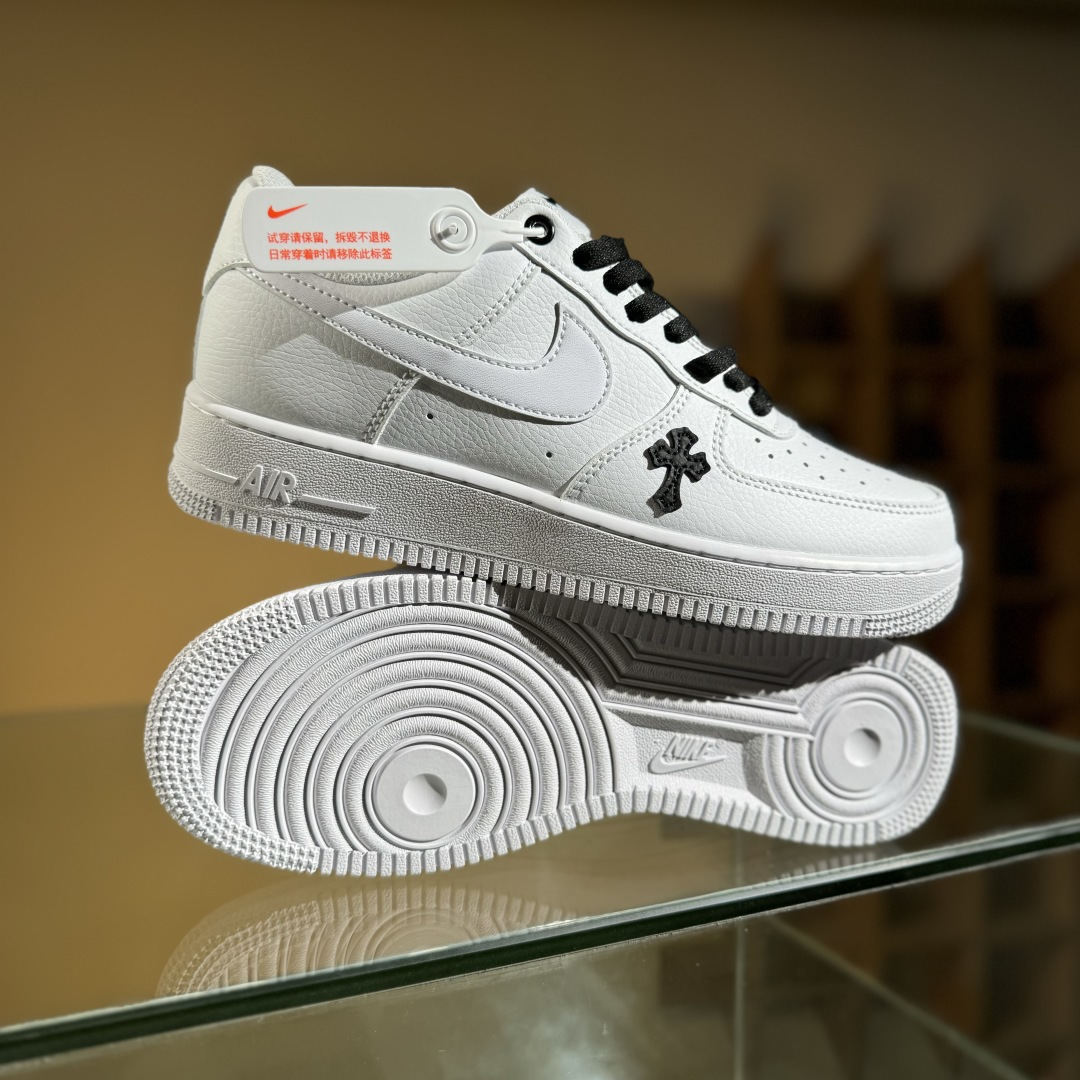 220 Nike Air Force 1 Low 07 白黑十字架