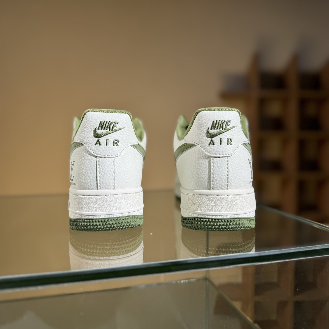 260 Nike Air Force 1'07 Low LV联名 亚麻米绿勾 空军一号低帮休闲板鞋 XX3168-192