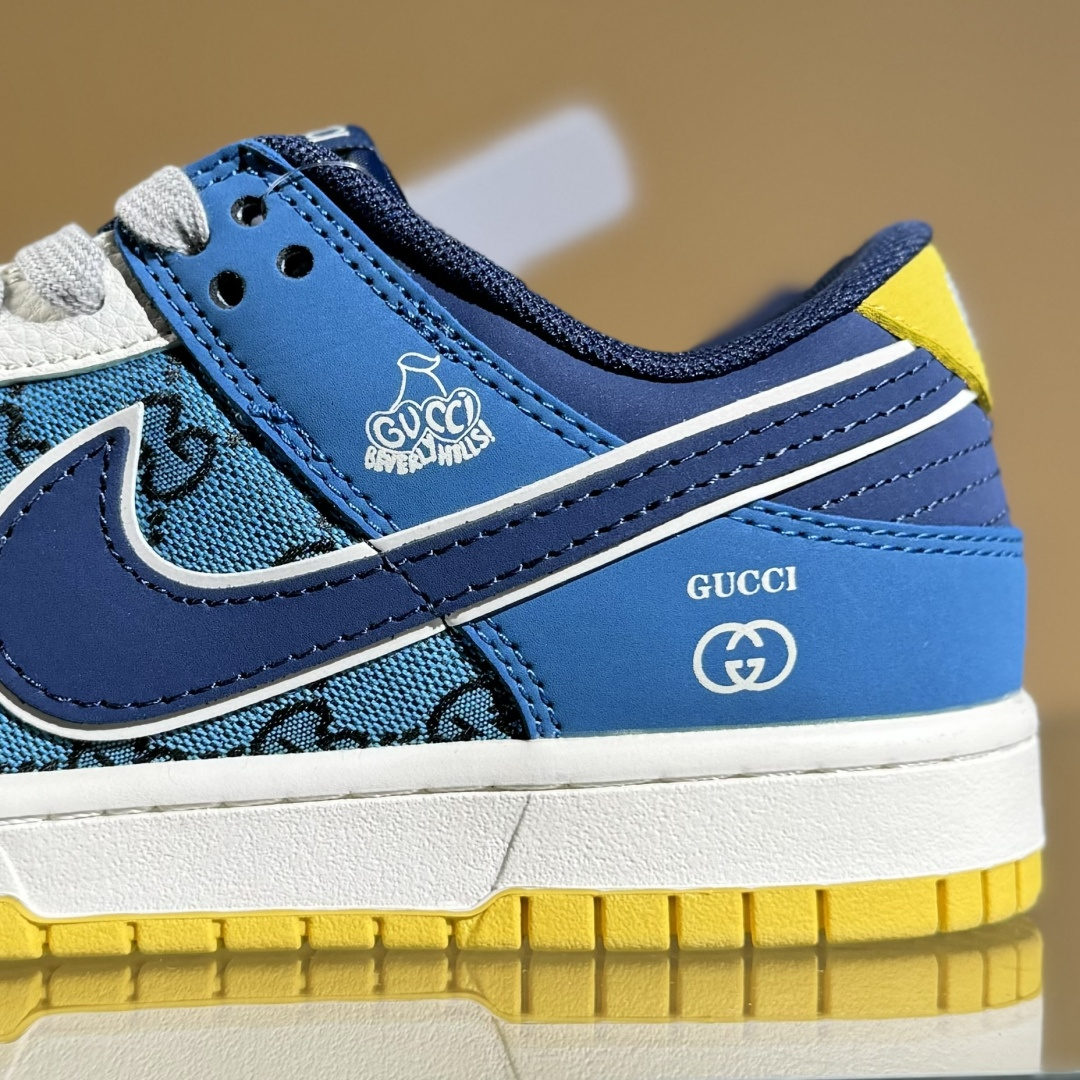 260 Nike SB Dunk Low x GUCCI 白蓝小勾 XD1588-215