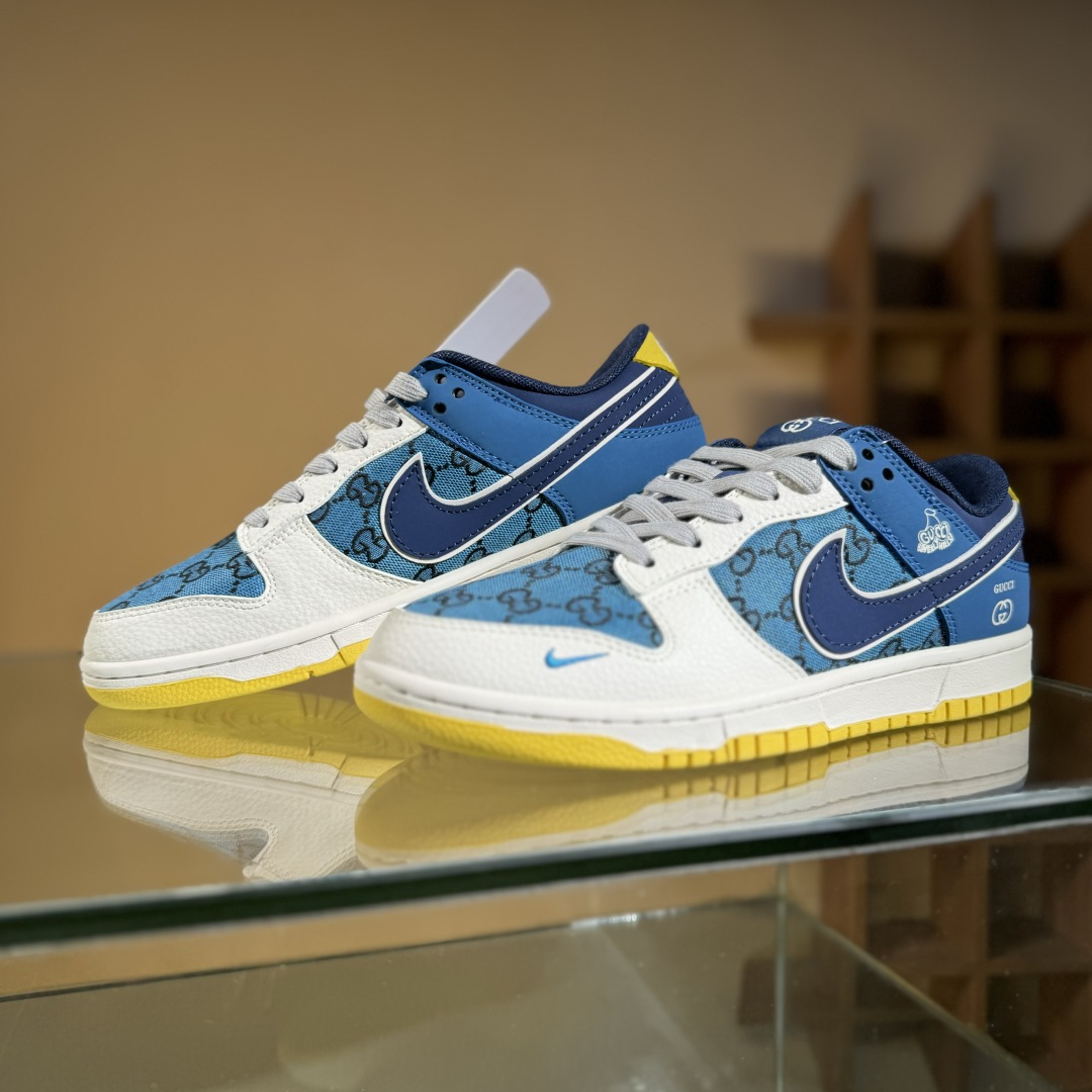 260 Nike SB Dunk Low x GUCCI 白蓝小勾 XD1588-215