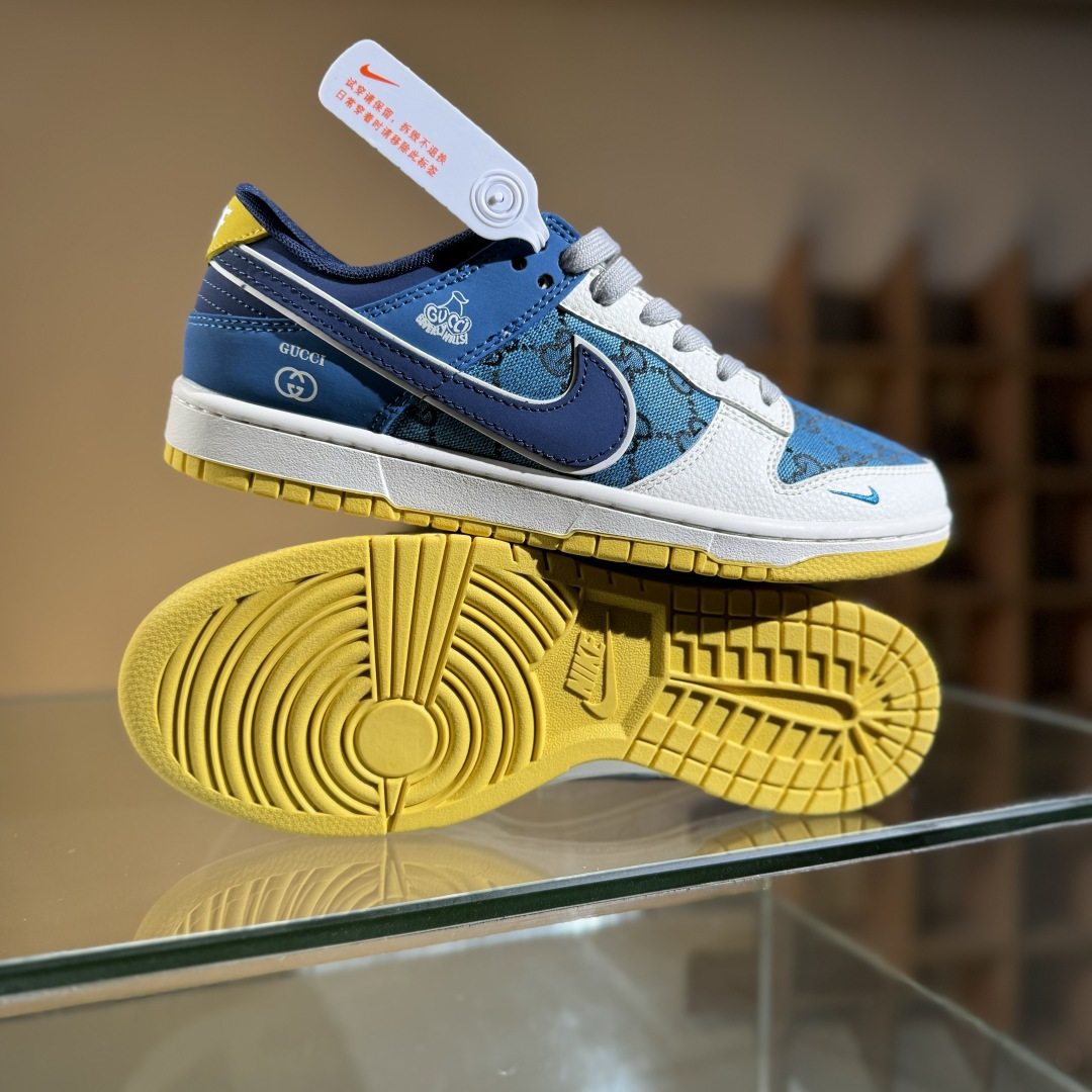 260 Nike SB Dunk Low x GUCCI 白蓝小勾 XD1588-215