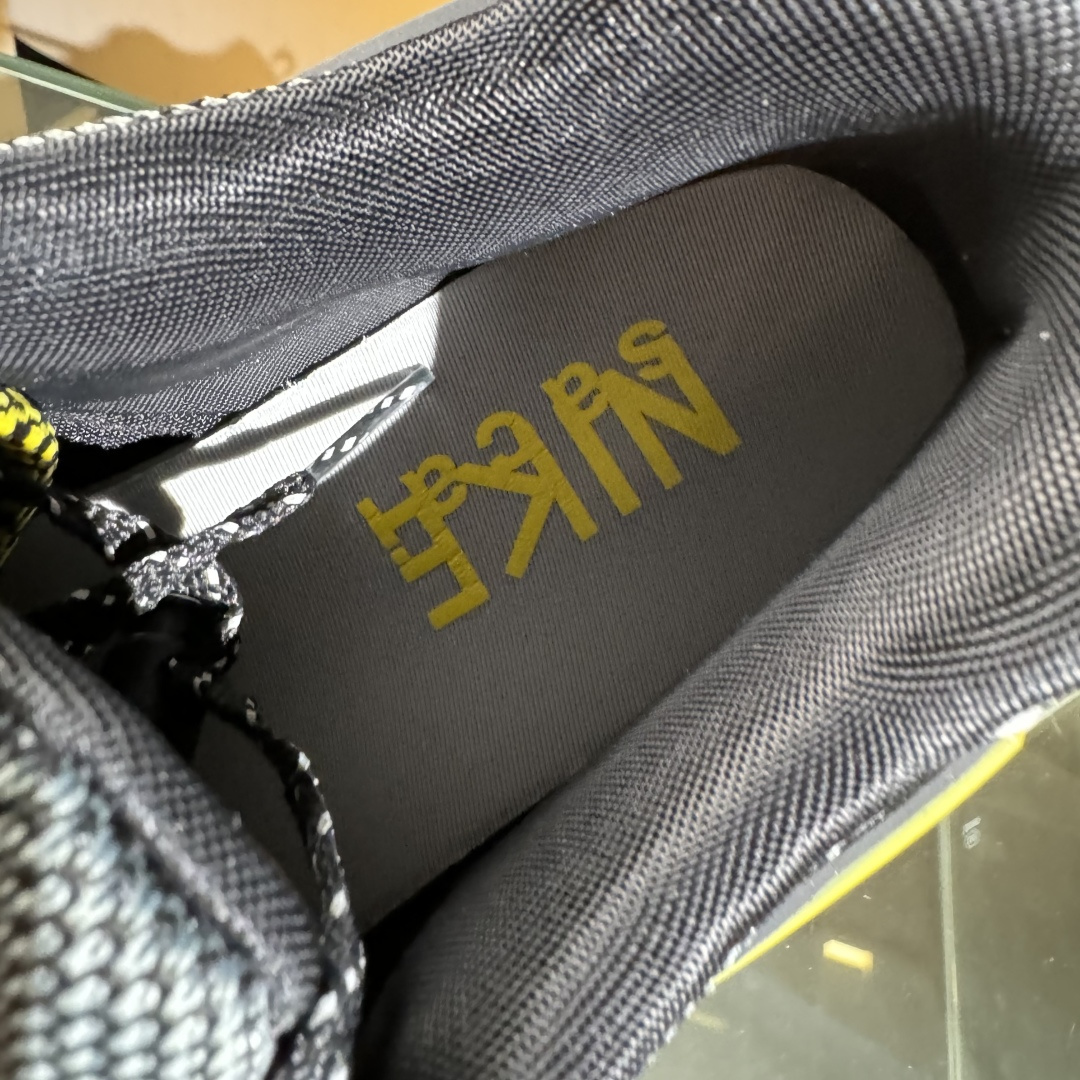 290 S版 sacai X nike 2025春夏解构拼接 最新联名鞋 黑黄