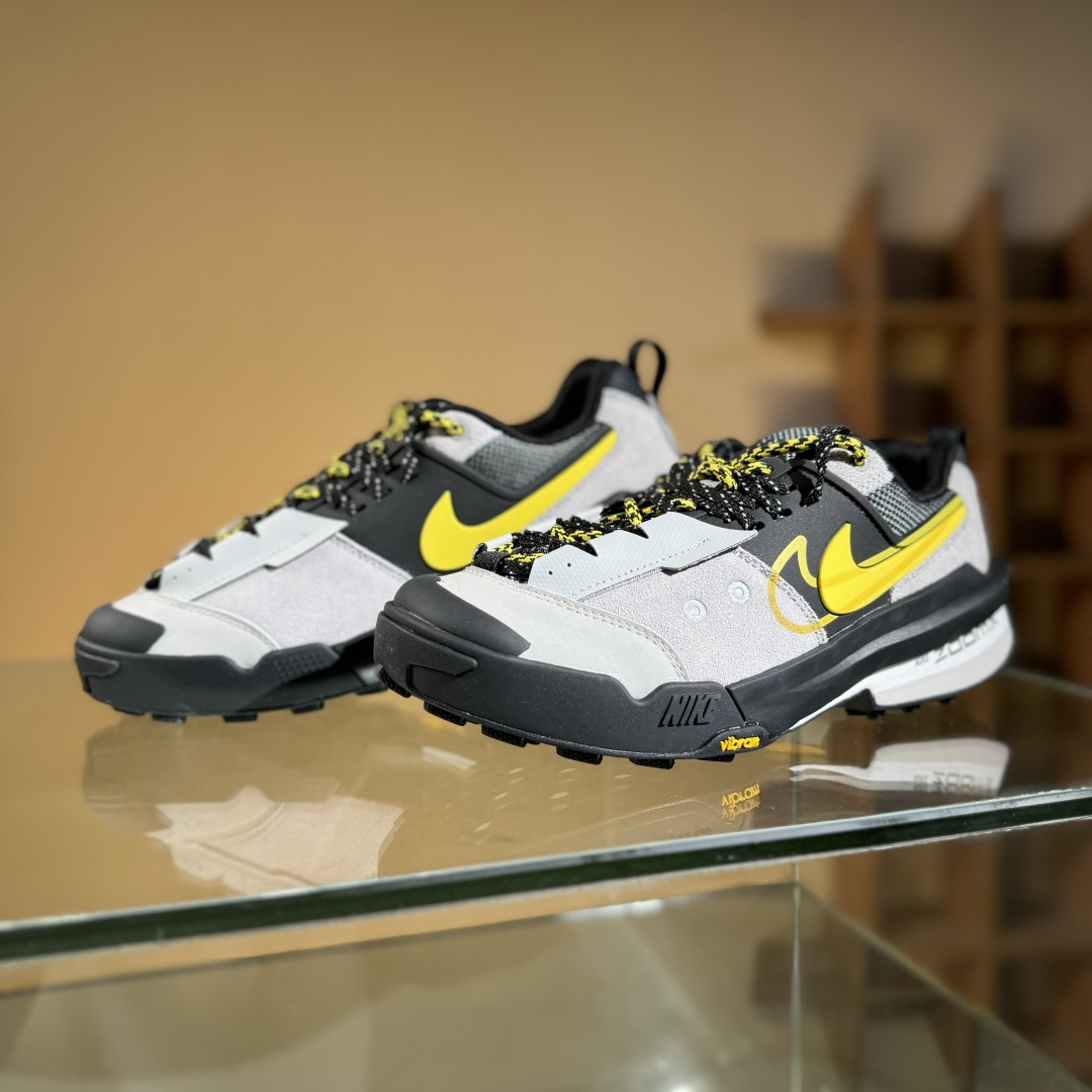 290 S版 sacai X nike 2025春夏解构拼接 最新联名鞋 黑黄