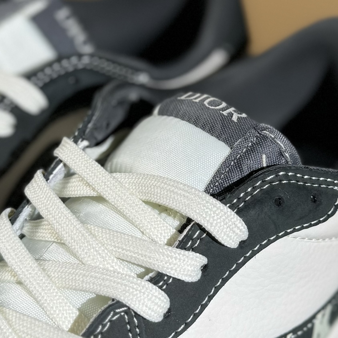 280 Travis Scott x Fragment Design x Air Jordan 1 Low OG SP AJ1 乔1 迪奥联名 深灰花纹 低帮文化休闲板鞋 LD2025-032