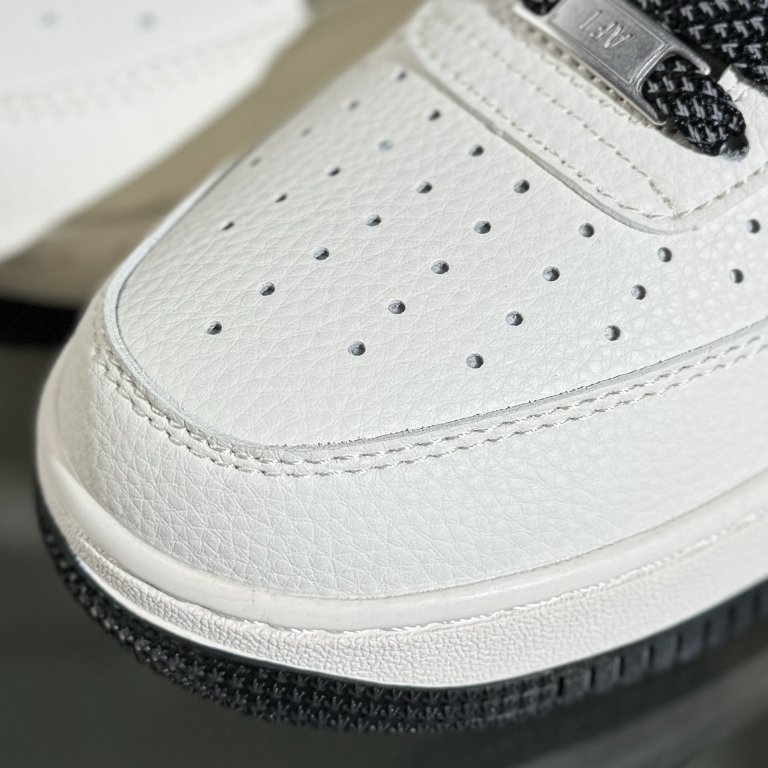 260 Nike Air Force 1'07 Low Supreme联名 米蓝灰英文 空军一号低帮休闲板鞋 ZH2598-311