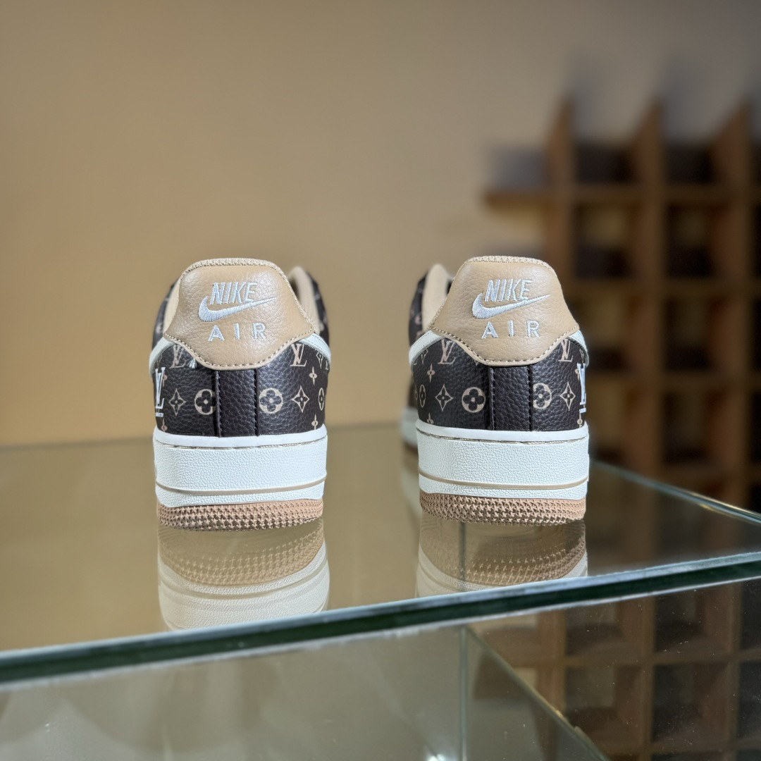 260 Nike Air Force 1'07 Low LV联名 咖啡棕小白勾 空军一号低帮休闲板鞋 LW9279-009-Chinese UA Cheap High Quatity Brand Clothes Bags handbags Sneakers wholesale wholesaler seller from China Factory suppliers Fashion Clothing Shoes best Quality Beautiful Price 260 Nike Air Force 1'07 Low LV联名 咖啡棕小白勾 空军一号低帮休闲板鞋 LW9279-009