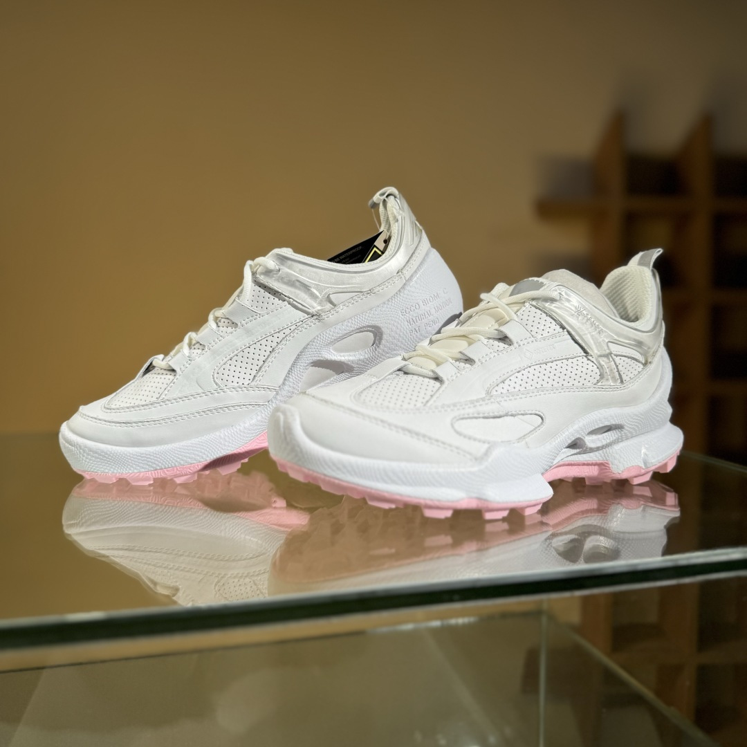 300 Ecco 2024爱步15周年经典 白粉女鞋