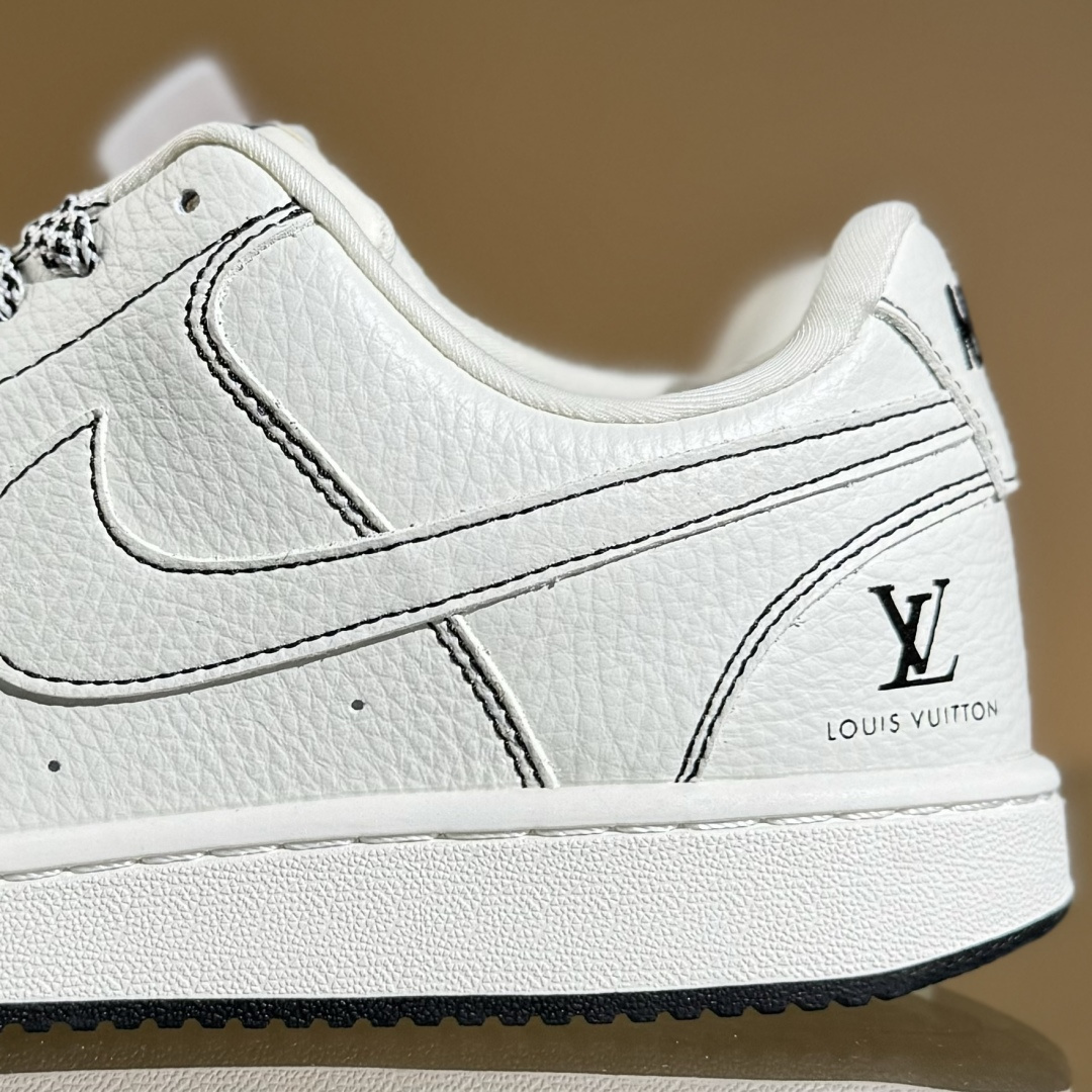 260 Nike Air Force 1 Low 07 x Louis Vuitton 白黑小勾满天星 CS5288-016
