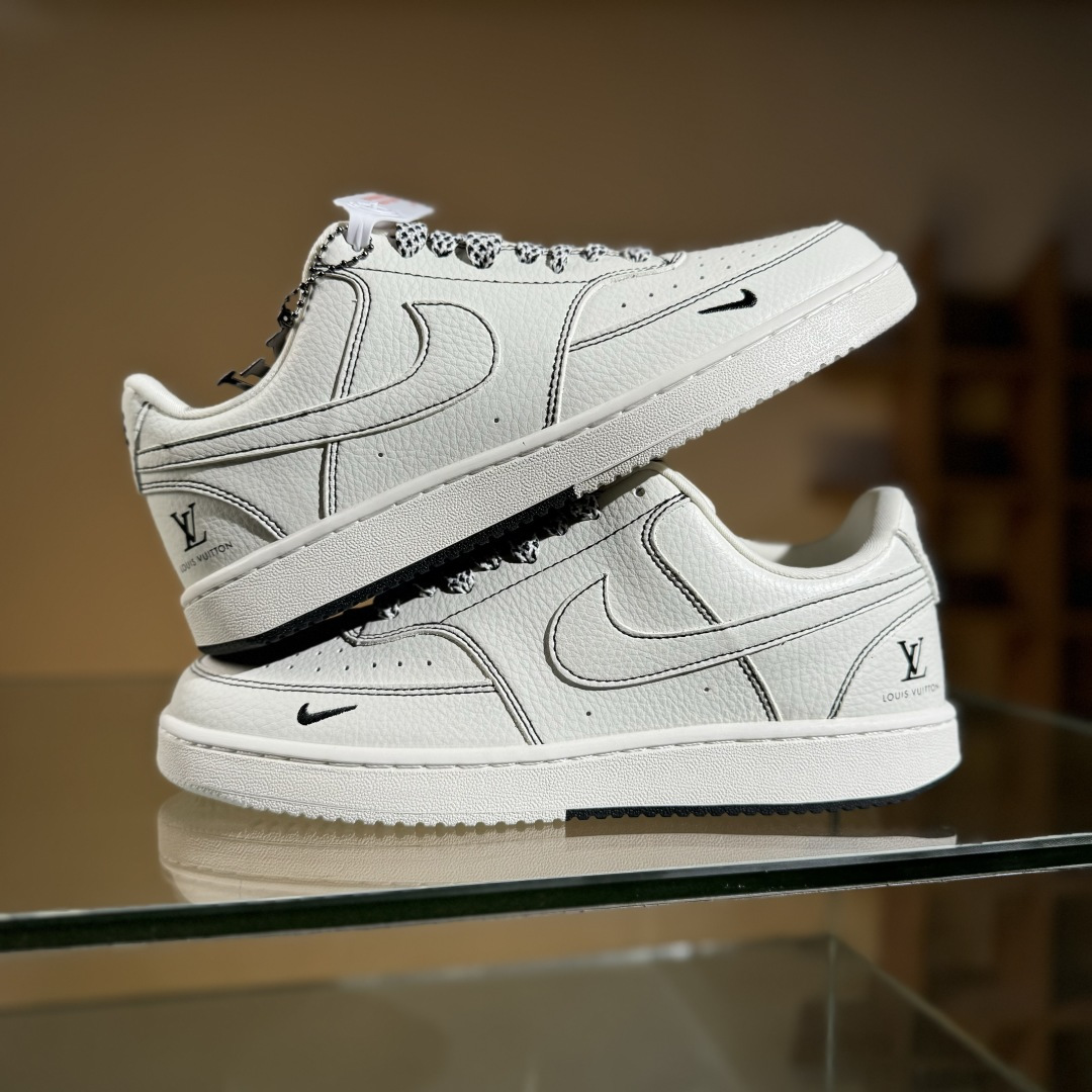 260 Nike Air Force 1 Low 07 x Louis Vuitton 白黑小勾满天星 CS5288-016
