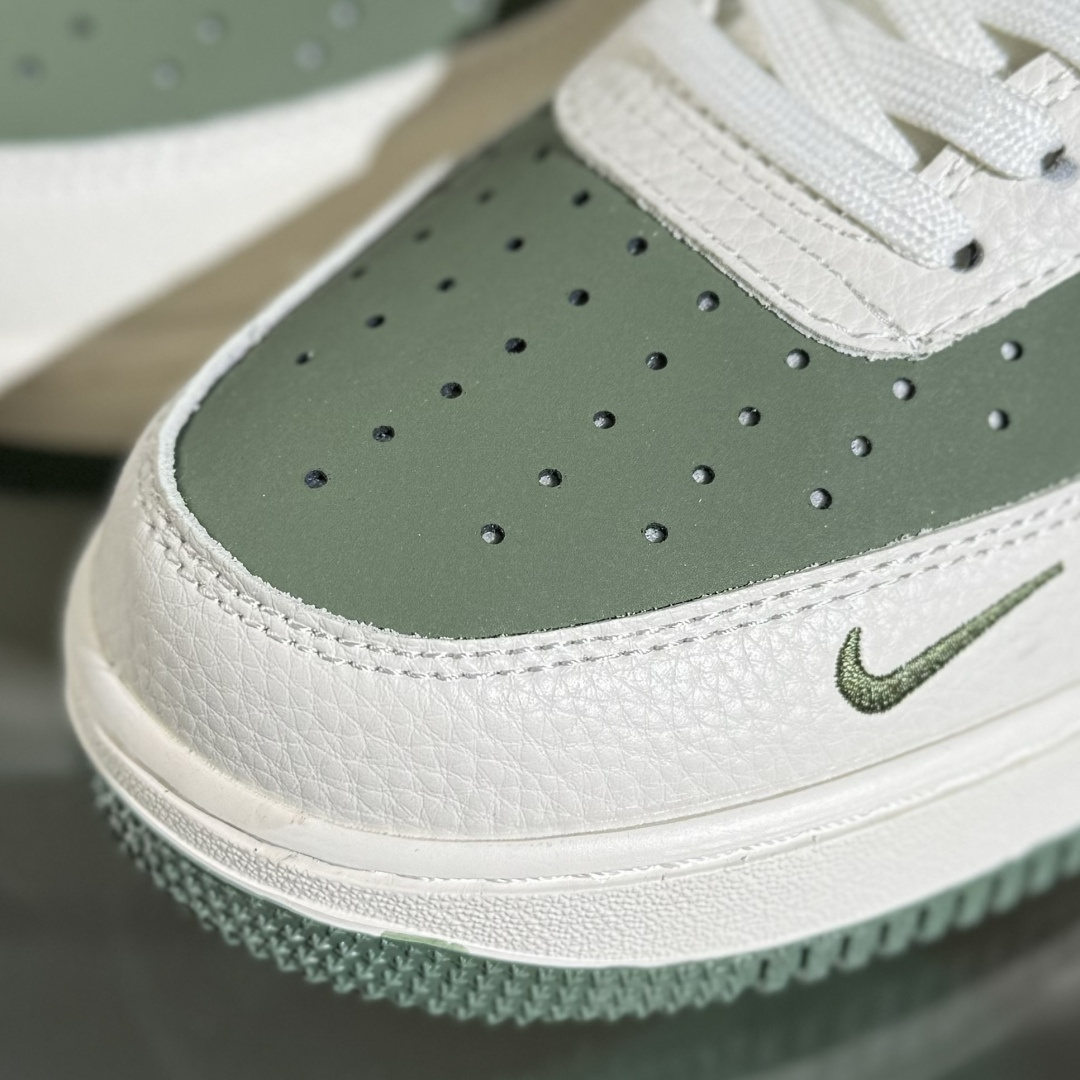 260 Nike Air Force 1'07 Low 古驰联名 橄榄绿鬼脸 空军一号低帮休闲板鞋 KK1988-095