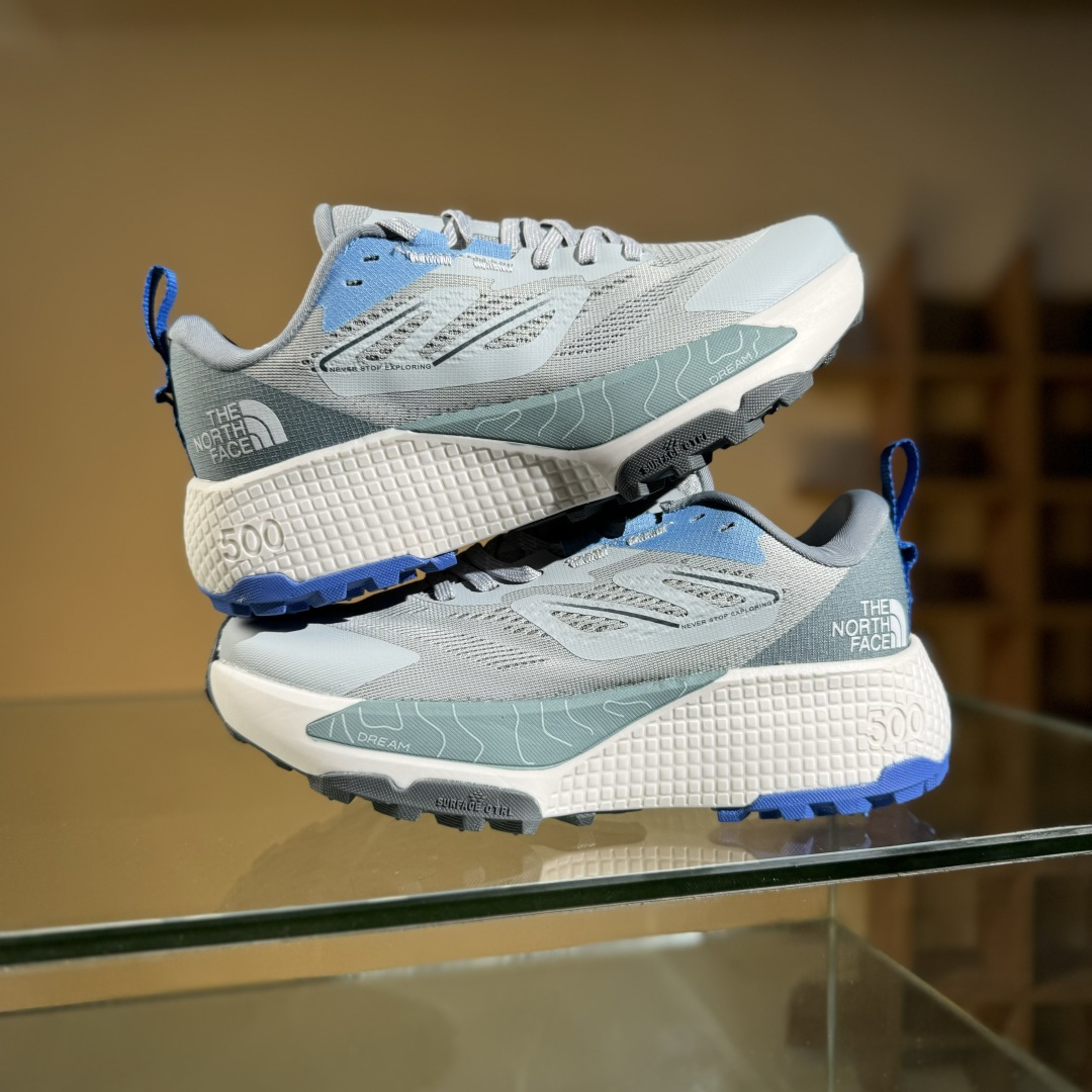 200 北面The North Face Altamesa 500 圆头系带减震耐磨低帮越野徒步鞋