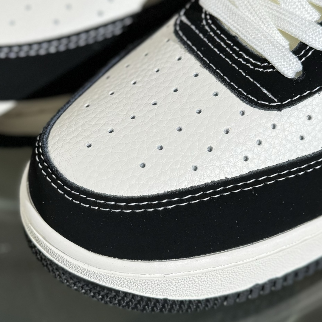 260 Nike Air Force 1'07 Low 黑红勾 空军一号低帮休闲板鞋 KB1688-001