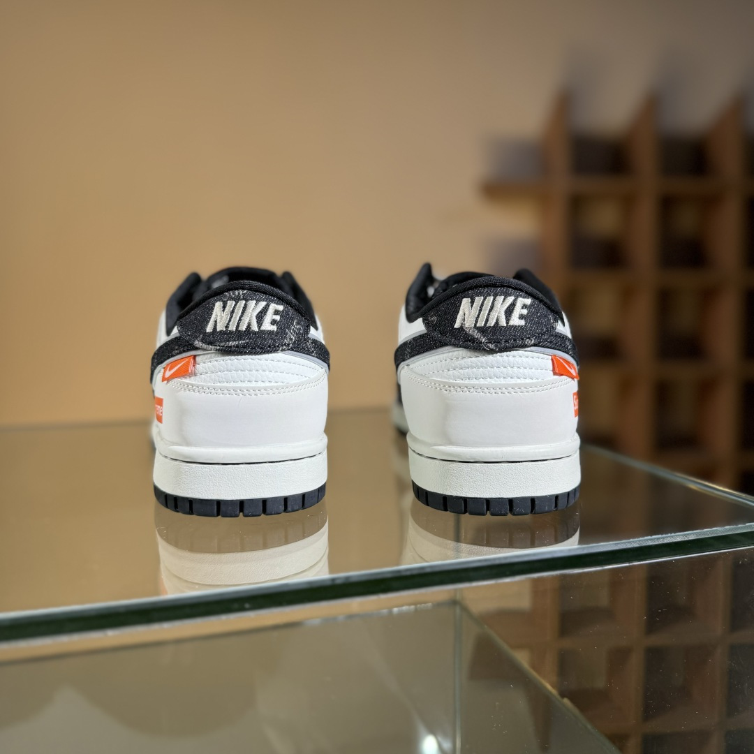 280 Nike SB Dunk Low Sup联名 黑牛仔 周年高端定制 低帮休闲板鞋 SC9207-414