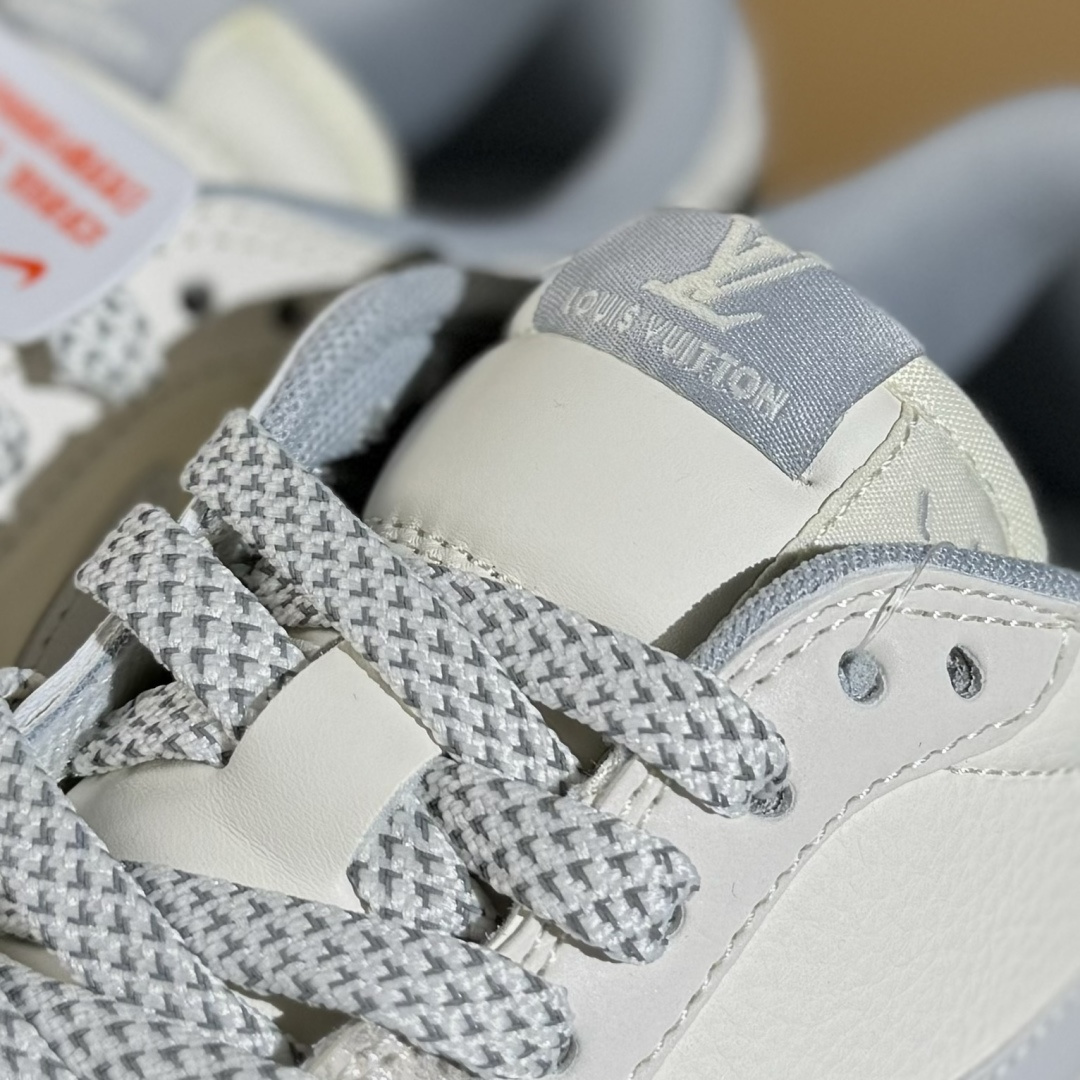 280 Travis Scott x Fragment Design x Air Jordan 1 Low OG SP AJ1 乔1 LV联名 灰蛇纹 低帮文化休闲板鞋 XS7089-620