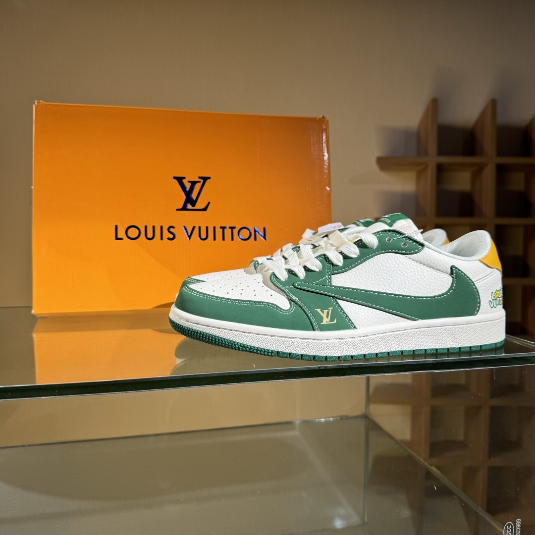 280 Travis Scott x Fragment Design x Air Jordan 1 Low OG SP AJ1 乔1 LV联名 绿黄尾 低帮文化休闲板鞋 ZH2598-161-Chinese UA Cheap High Quatity Brand Clothes Bags handbags Sneakers wholesale wholesaler seller from China Factory suppliers Fashion Clothing Shoes best Quality Beautiful Price 280 Travis Scott x Fragment Design x Air Jordan 1 Low OG SP AJ1 乔1 LV联名 绿黄尾 低帮文化休闲板鞋 ZH2598-161