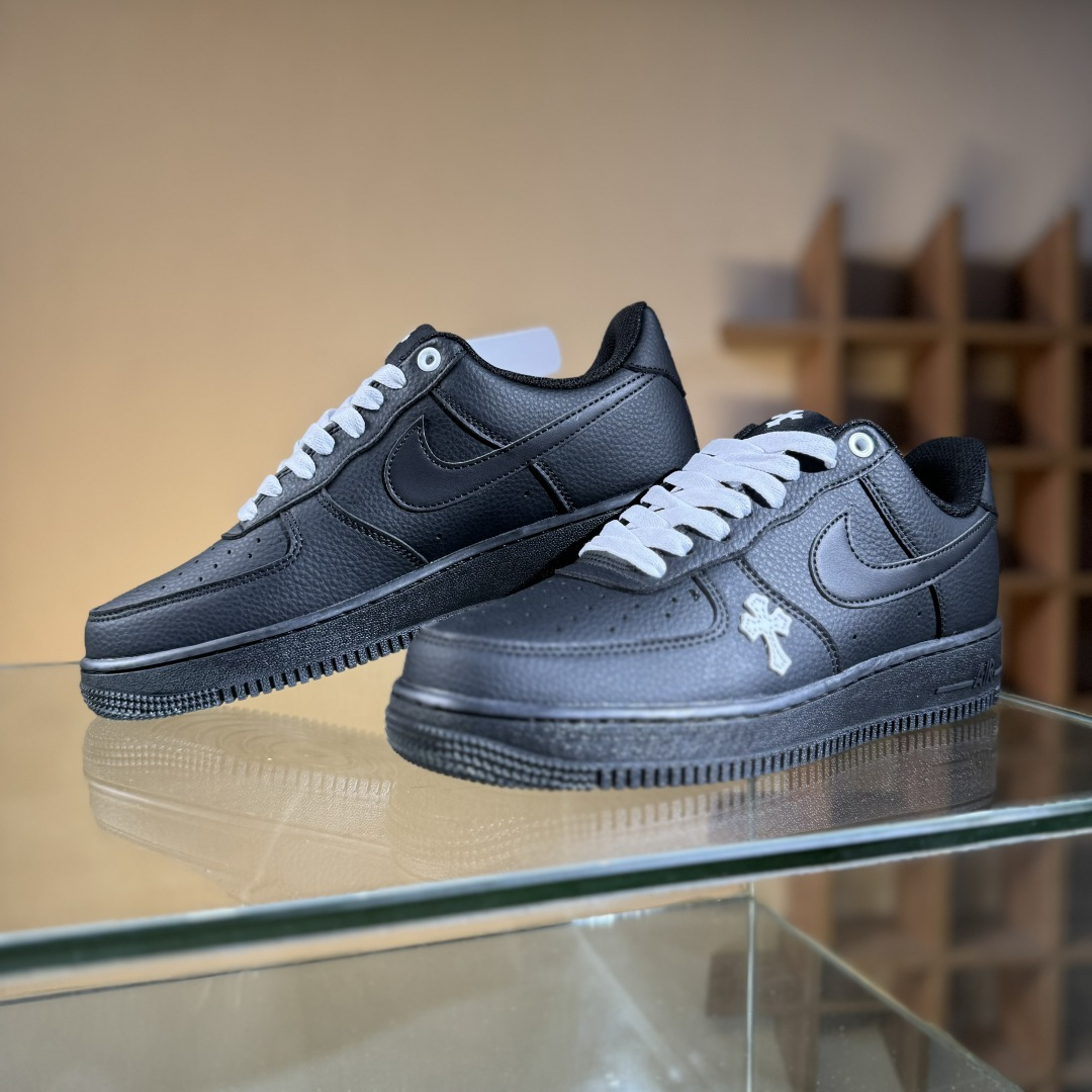 220 Nike Air Force 1 Low 07 黑白十字架 CW2288-111