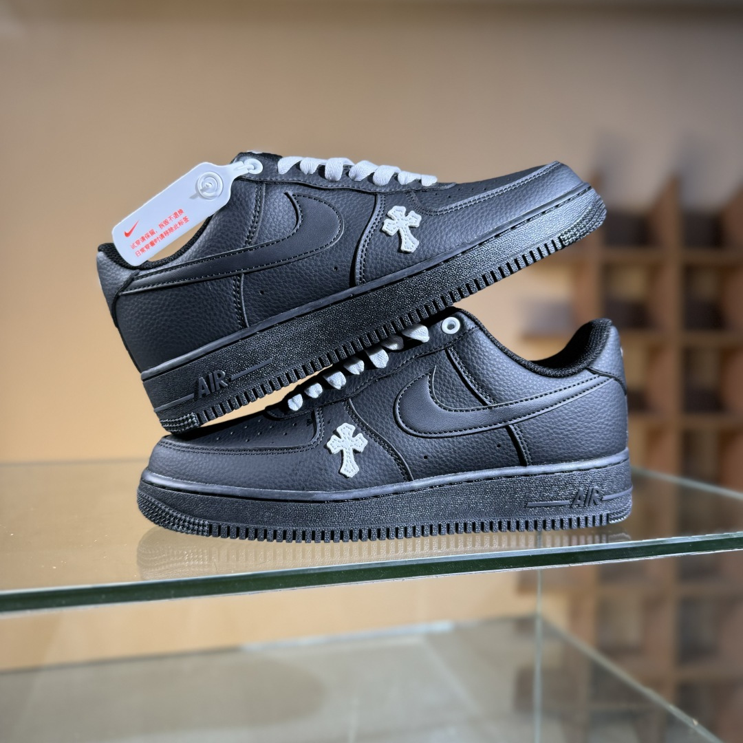 220 Nike Air Force 1 Low 07 黑白十字架 CW2288-111