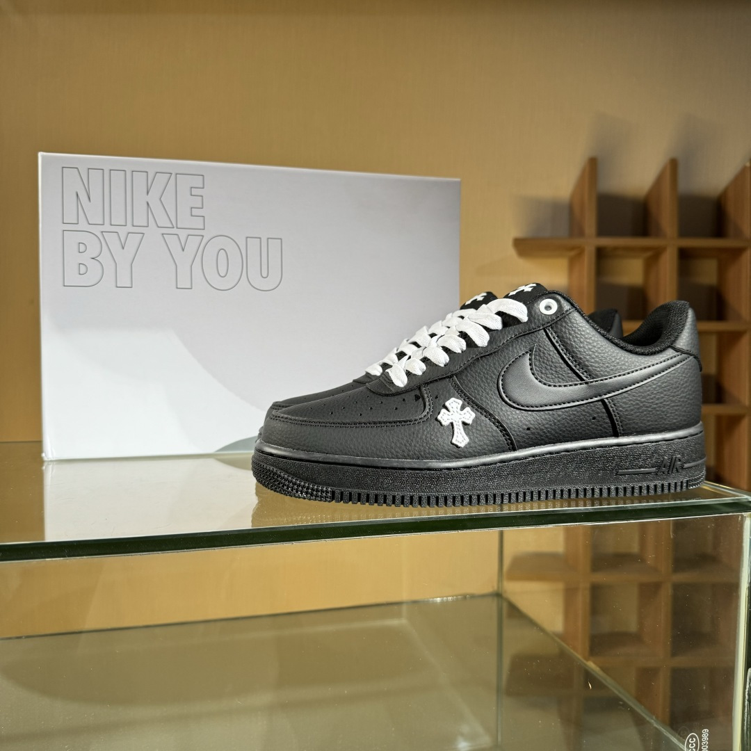 220 Nike Air Force 1 Low 07 黑白十字架 CW2288-111