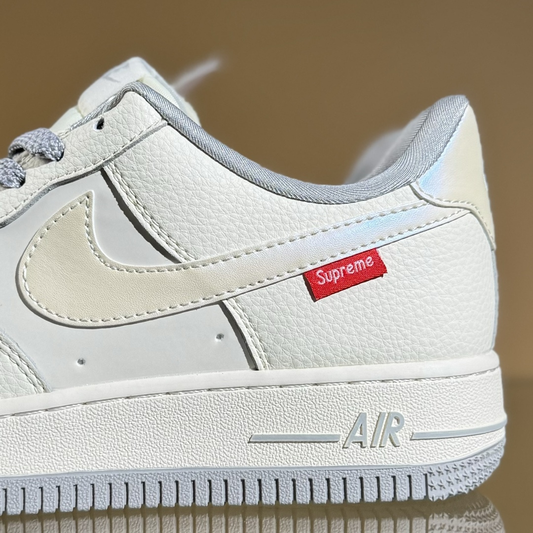 260 Nike Air Force 1 Low 07 x superme 米白灰小勾满天星 XX3168-195