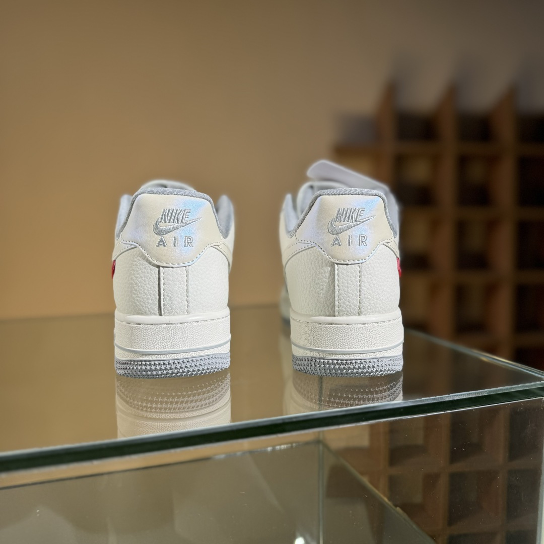260 Nike Air Force 1 Low 07 x superme 米白灰小勾满天星 XX3168-195