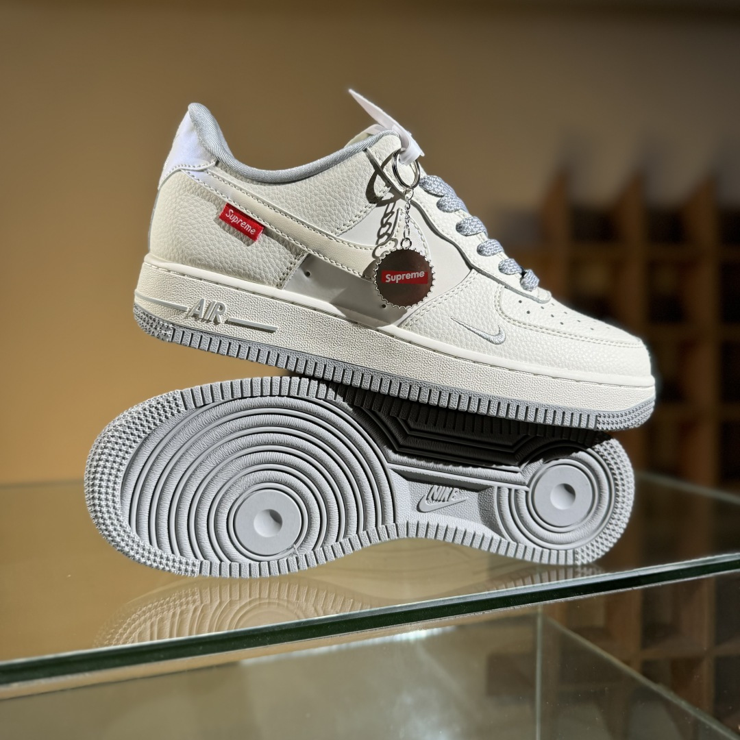 260 Nike Air Force 1 Low 07 x superme 米白灰小勾满天星 XX3168-195