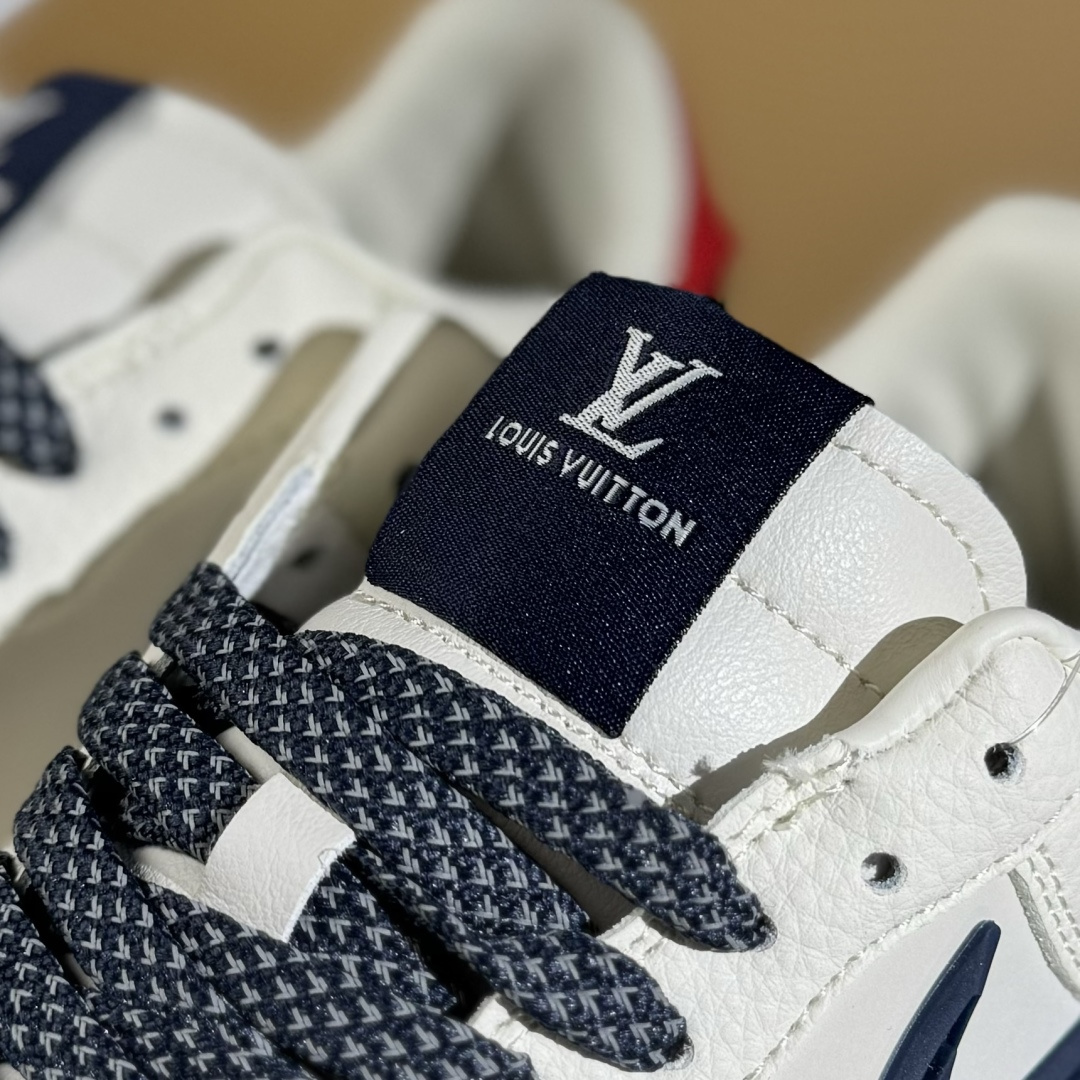 260 Nike Air Force 1 Low 07 x Louis Vuitton 白蓝大钩满天星 XS3464-575