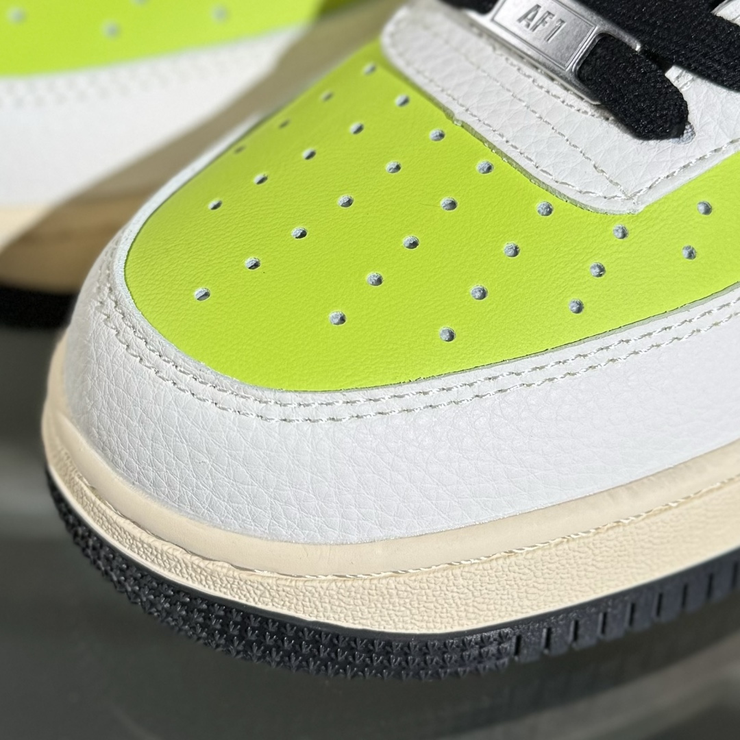 260 Nike Air Force 1 Low 07 x Stussy 白绿黑小勾 QW5836-002