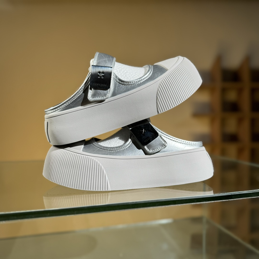 220 新配色广东大厂出品 GG-CC Chunky Low 白鹿同款 独立星球 2024 GGCC 低帮复古厚底增高老爹鞋 G24X9833