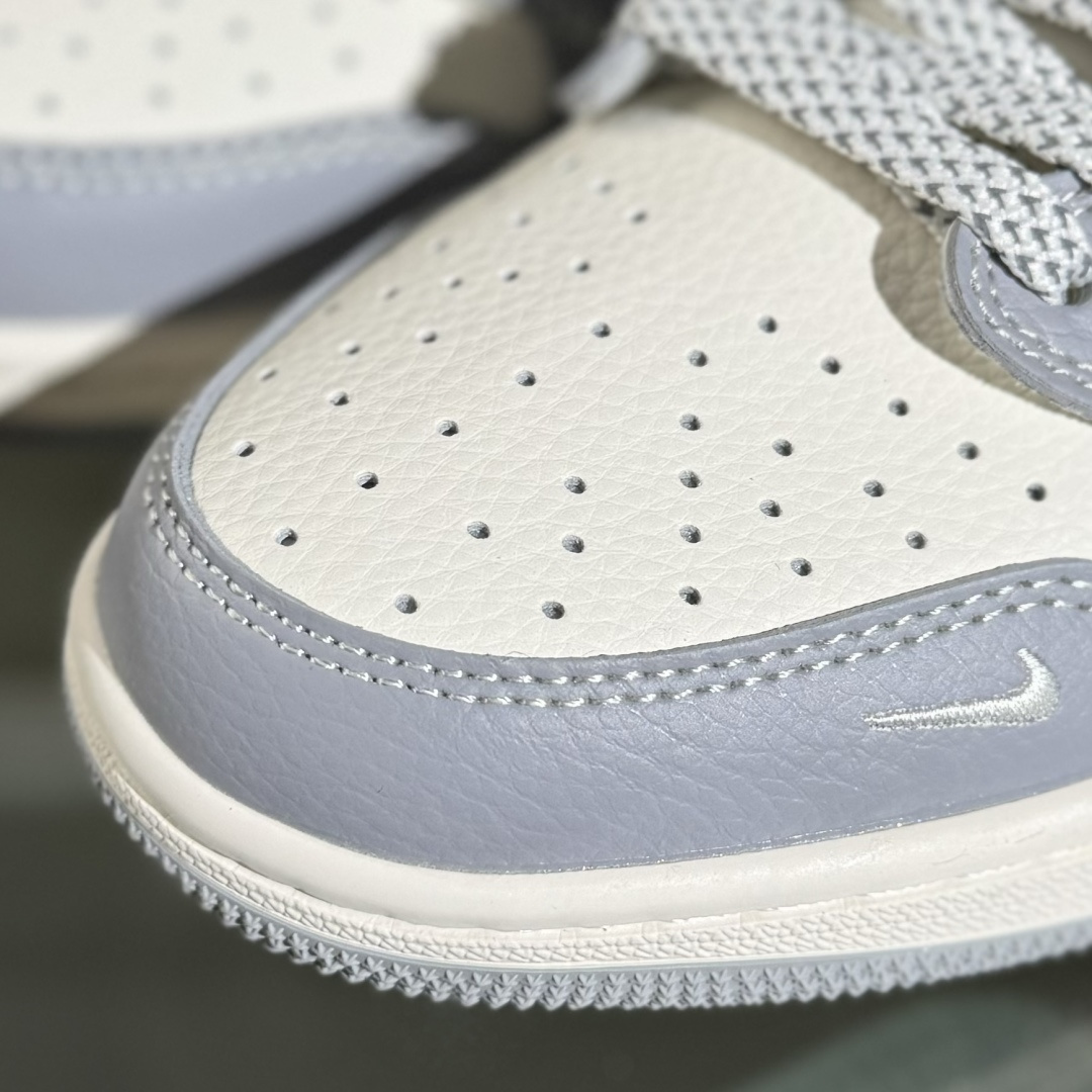 280 Travis Scott x Fragment Design x Air Jordan 1 Low OG SP AJ1 乔1 迪奥联名 羽毛灰 低帮文化休闲板鞋 XS7089-612