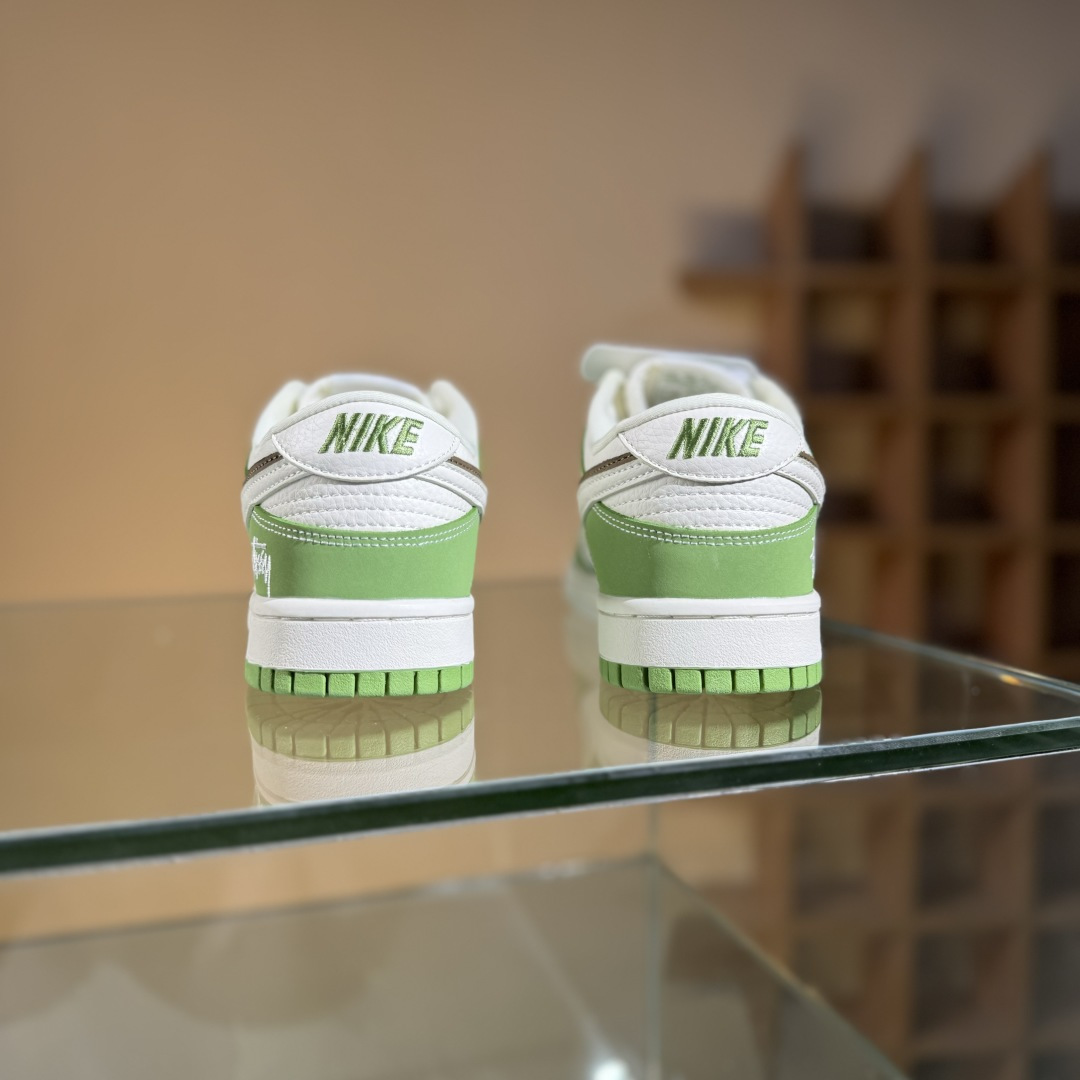 280 Nike SB Dunk Low 白棕双勾斯图西 周年高端定制 低帮休闲板鞋 LW1818-120