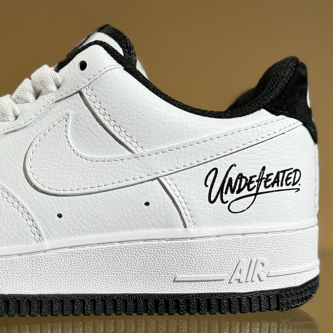 240 Undefeated x Nike Air Force 1'07 Low 白黑 空军一号低帮休闲板鞋 ZH0316-102