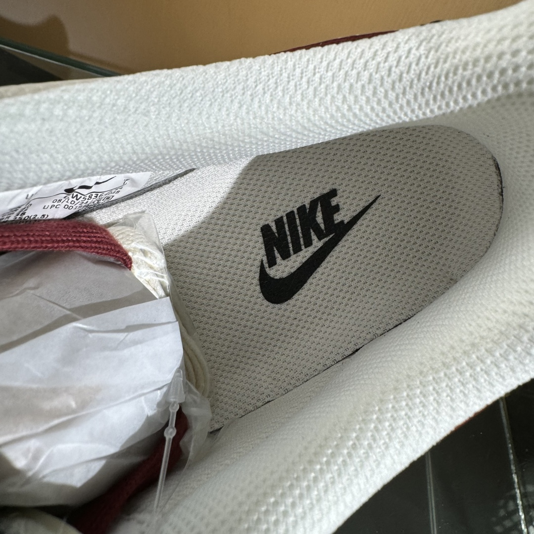 260 Nike Air Force 1'07 Low Bape联名 米黑拼接酒红 空军一号低帮休闲板鞋 QW5836-007