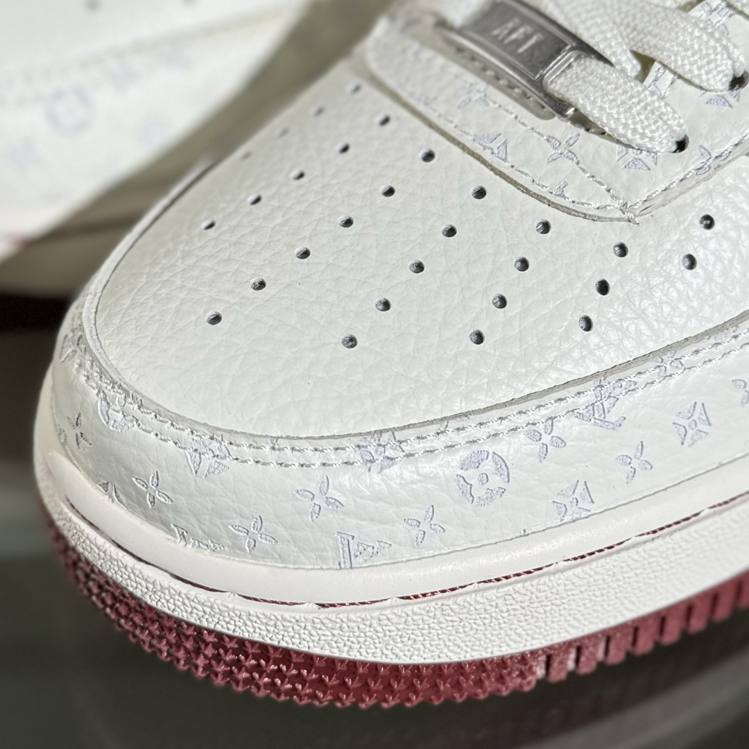 260 Nike Air Force 1'07 Low LV联名 白红 空军一号低帮休闲板鞋 LW9279-015