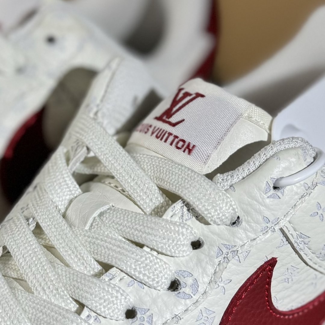 260 Nike Air Force 1'07 Low LV联名 白红 空军一号低帮休闲板鞋 LW9279-015